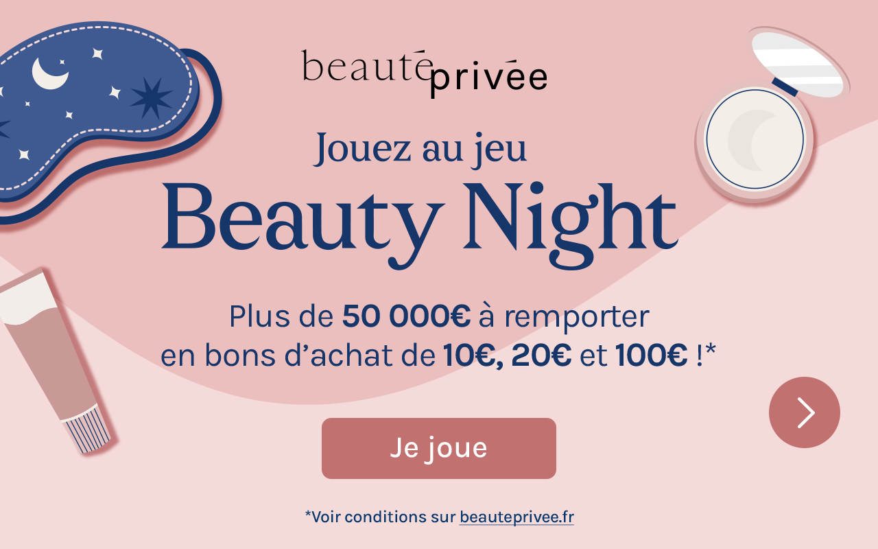 Jouez au jeu Beauty Night et tentez de gagner un bon d’achat Beauté Privée / Beauté Privée