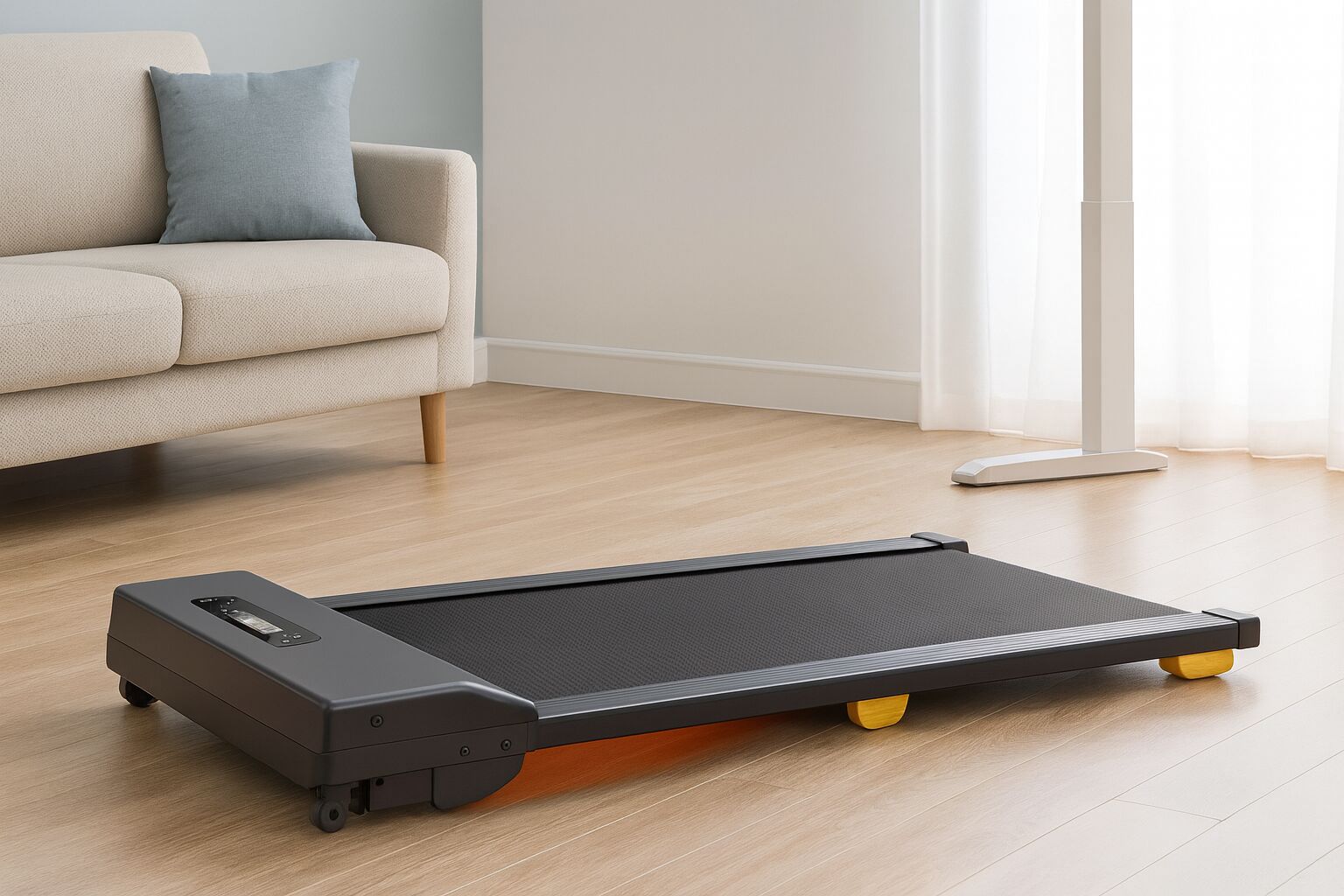 Tapis De Marche Inclinable 6% - 3.0HP, Vitesse 1-6 Km/h, Bluetooth, App, Télécommande - Pour Bureau Et Maison