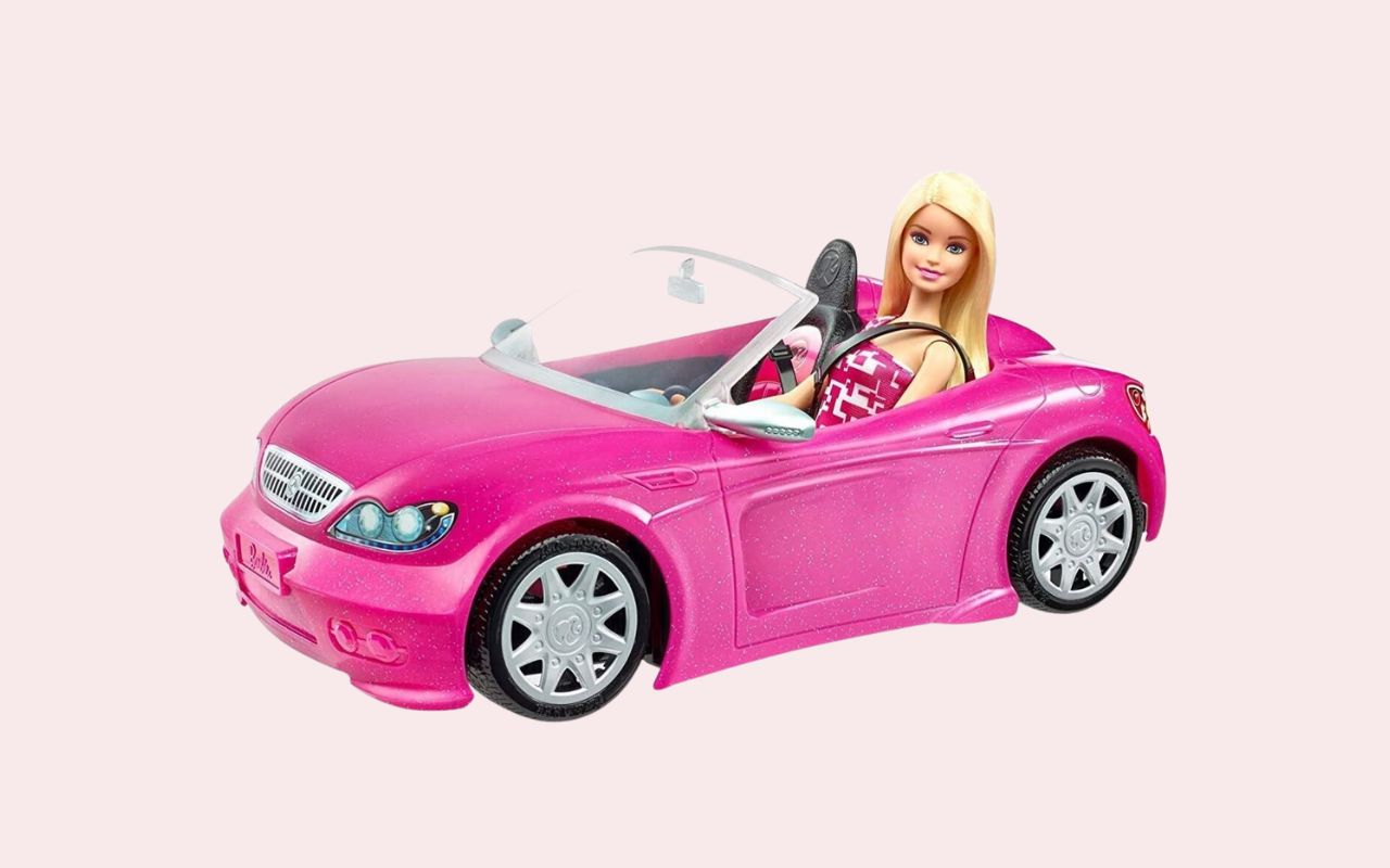 Barbie Voiture décapotable Fiat avec poupée - acheter chez