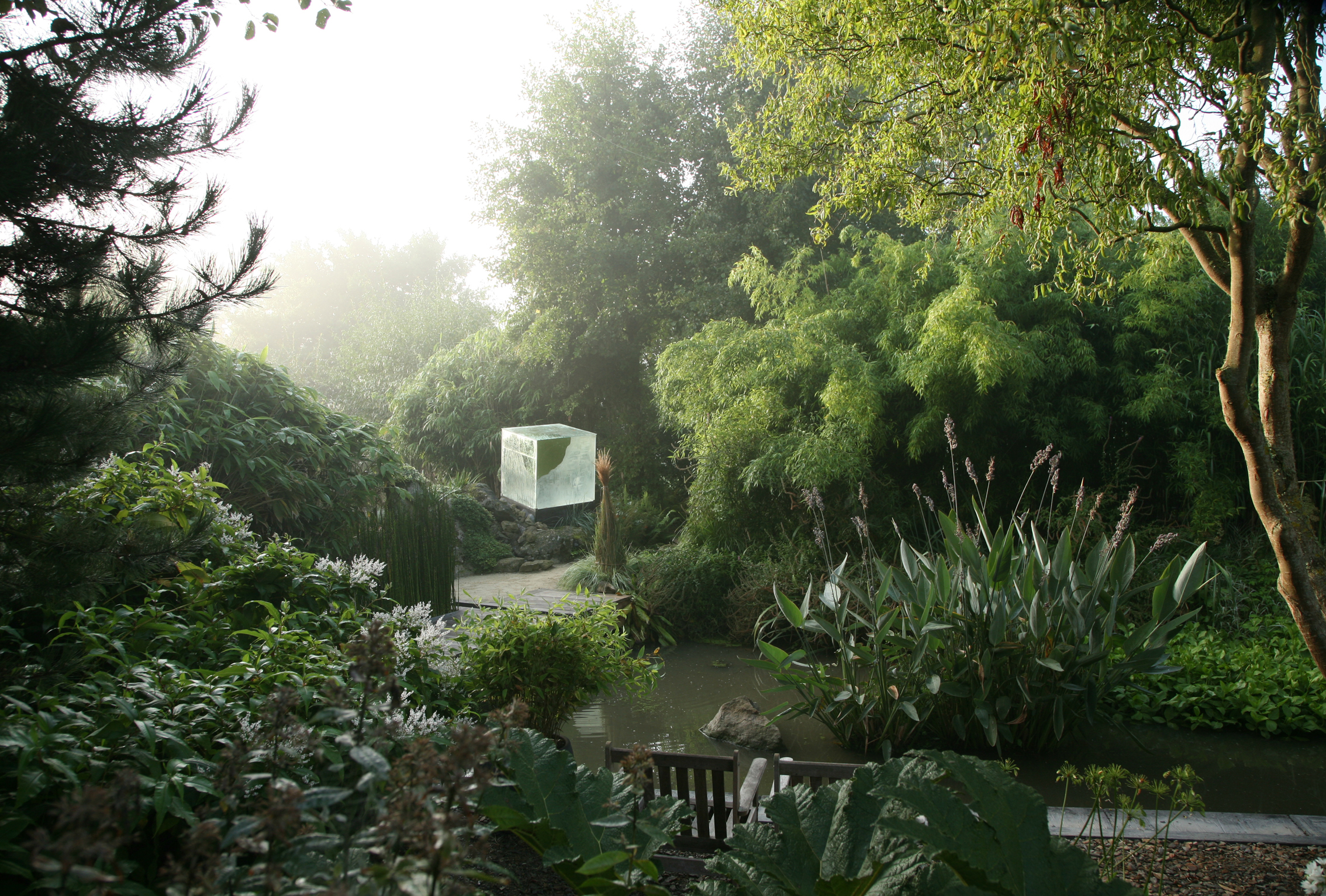 Le Jardin Intérieur à Ciel Ouvert, à Athis-Val-de-Rouvre (Orne), rouvre au public le 3 mai 2024. Copyright (c) Benoît Delomez.