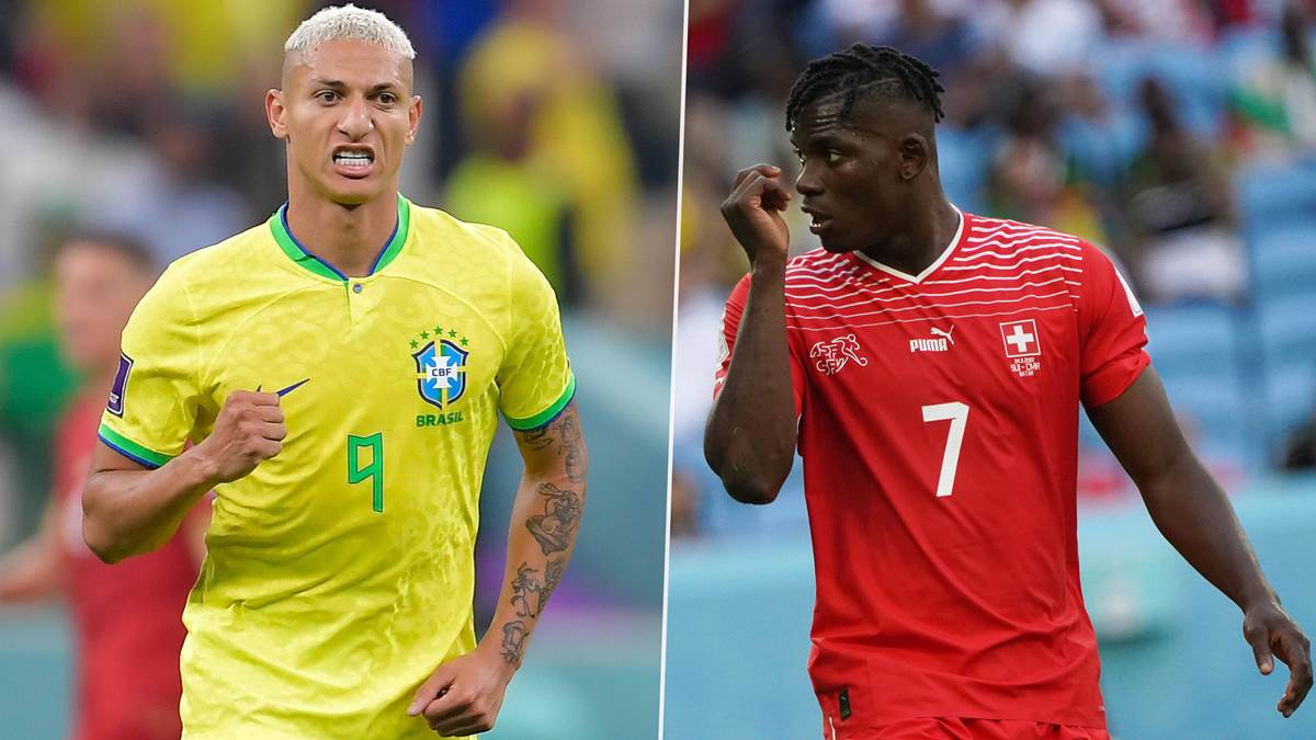 WM 2022 Brasilien gegen Schweiz live im TV und Online-Stream sehen