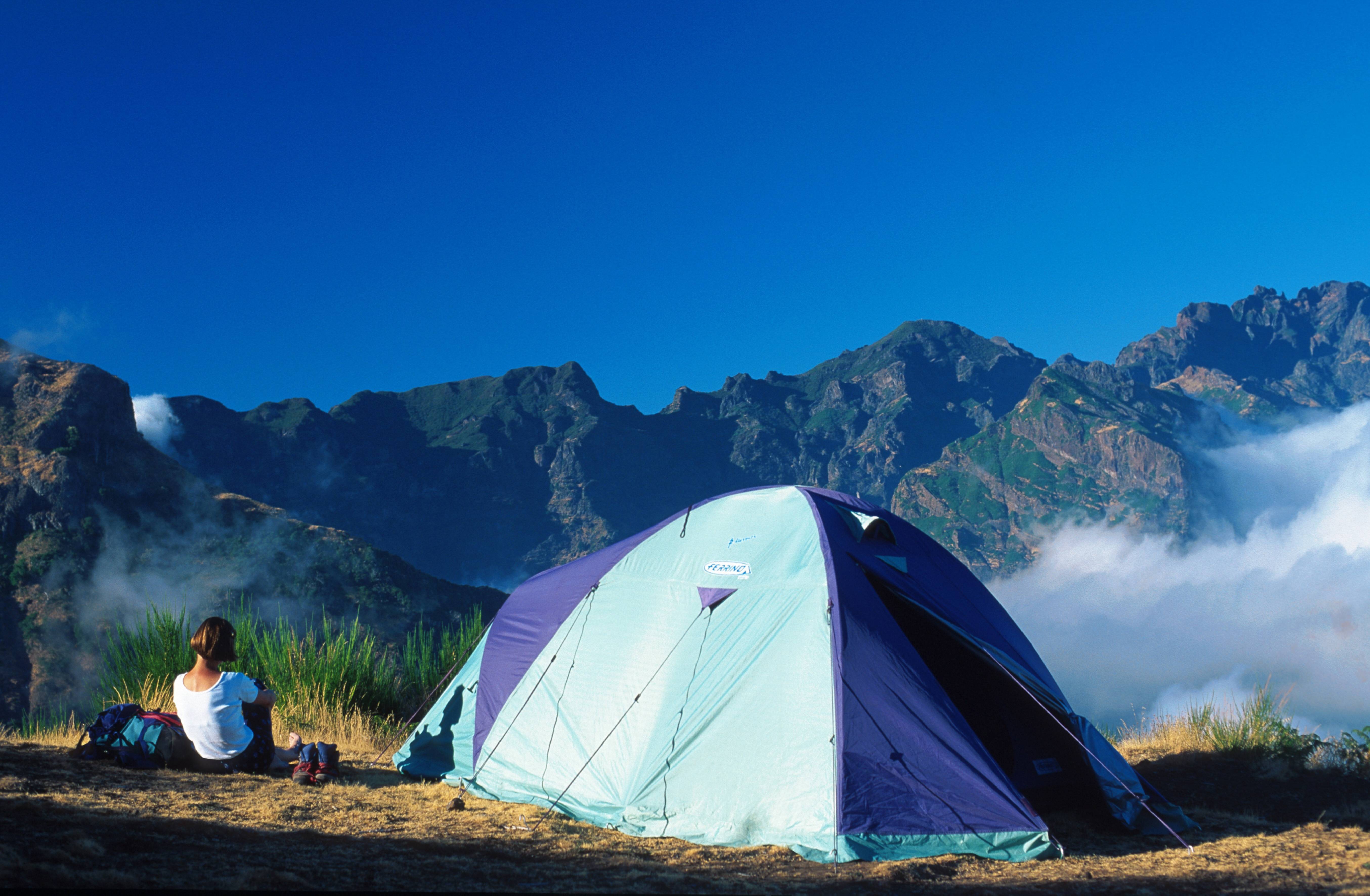zelt selbstaufbau WXPXYBF Schnellaufbau-Pop-up-Zelt, leicht und tragbar, einfacher Aufbau für 3-4 Personen, doppelwandiges Design mit 2 Türen und 4 Moskitonetzen, blau Sport & Freizeit 1-person camping tent Couleur:#10-Marron Wohn- & Geschäftshaus in