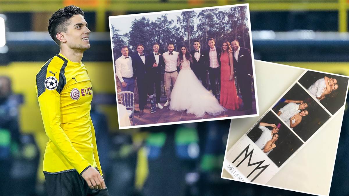 BVB-Star Marc Bartra feiert Traumhochzeit - Bürki, Weigl, Castro und Durm  dabei