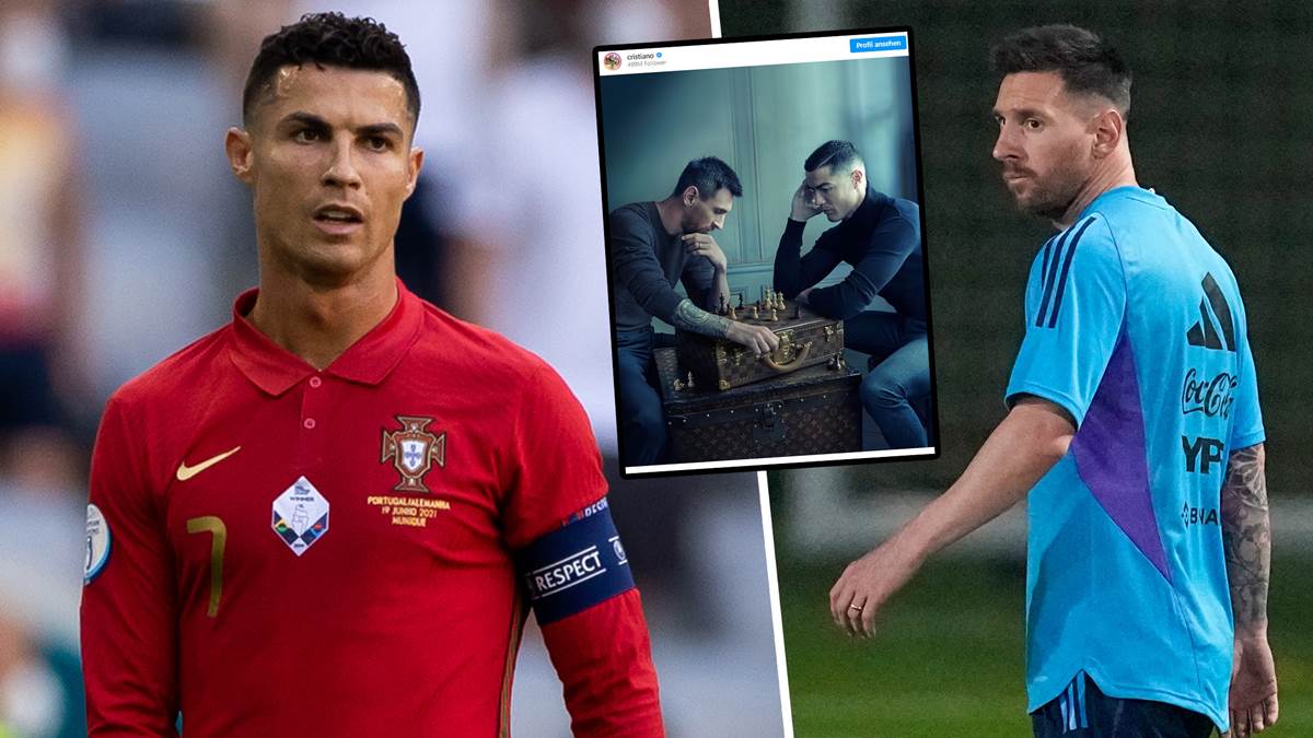Ronaldo und Messi: Virales Foto wahrscheinlich Photoshop-Arbeit