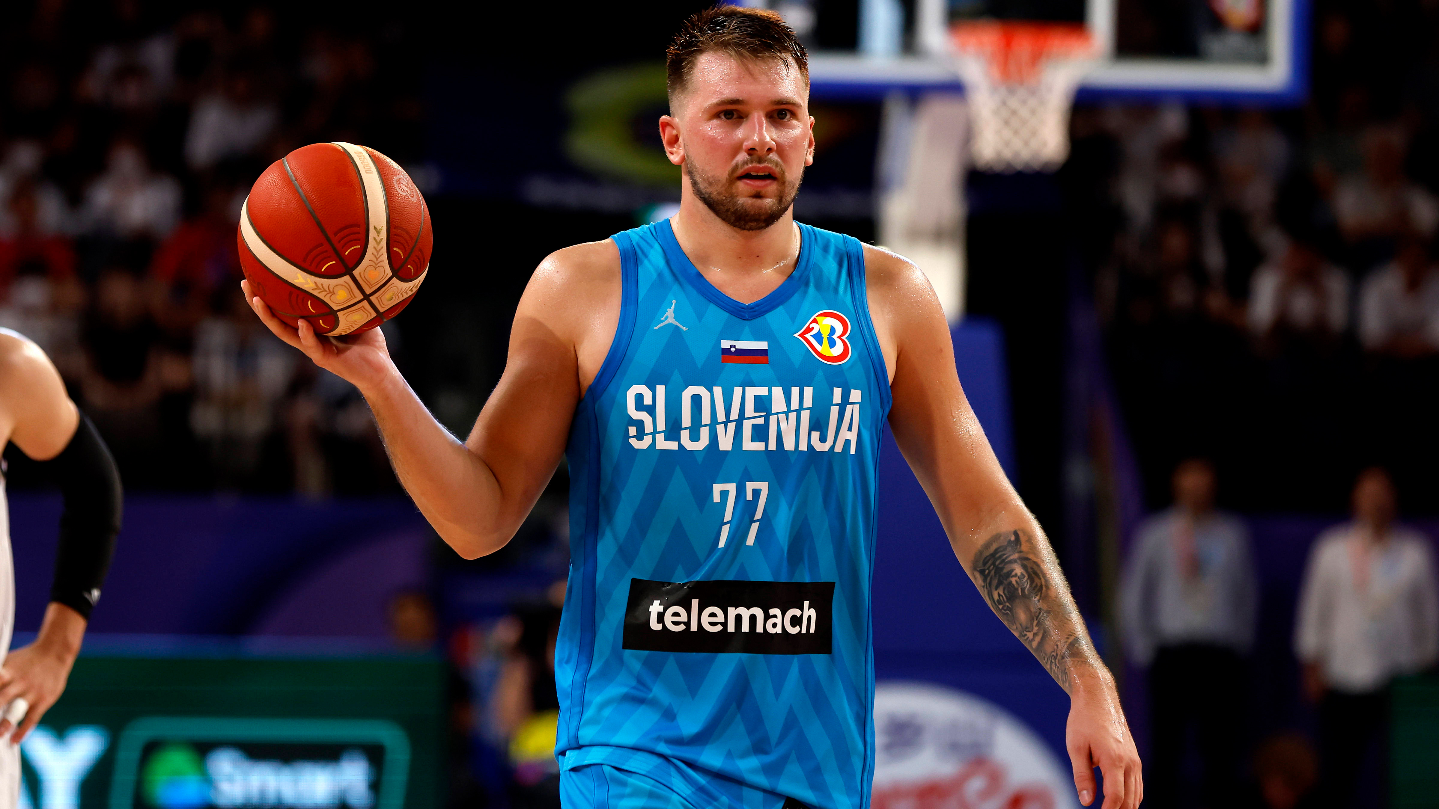 Luka Dončić NBA-Superstar trifft mit Slowenien auf Deutschland
