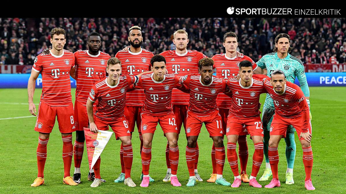 FC Bayern in der Einzelkritik gegen ManCity Note 5 für Upamecano, nur einmal die 2