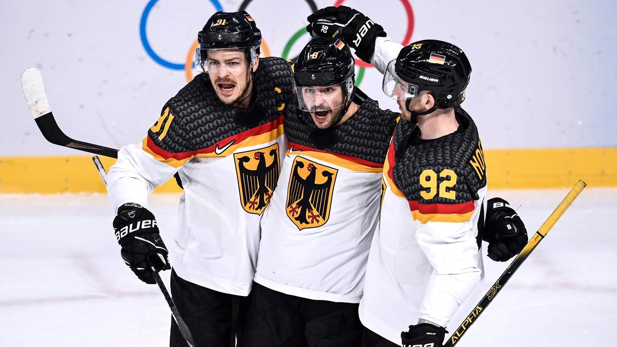 Eishockey bei Olympia Deutschland gegen China live im TV und Online-Stream sehen