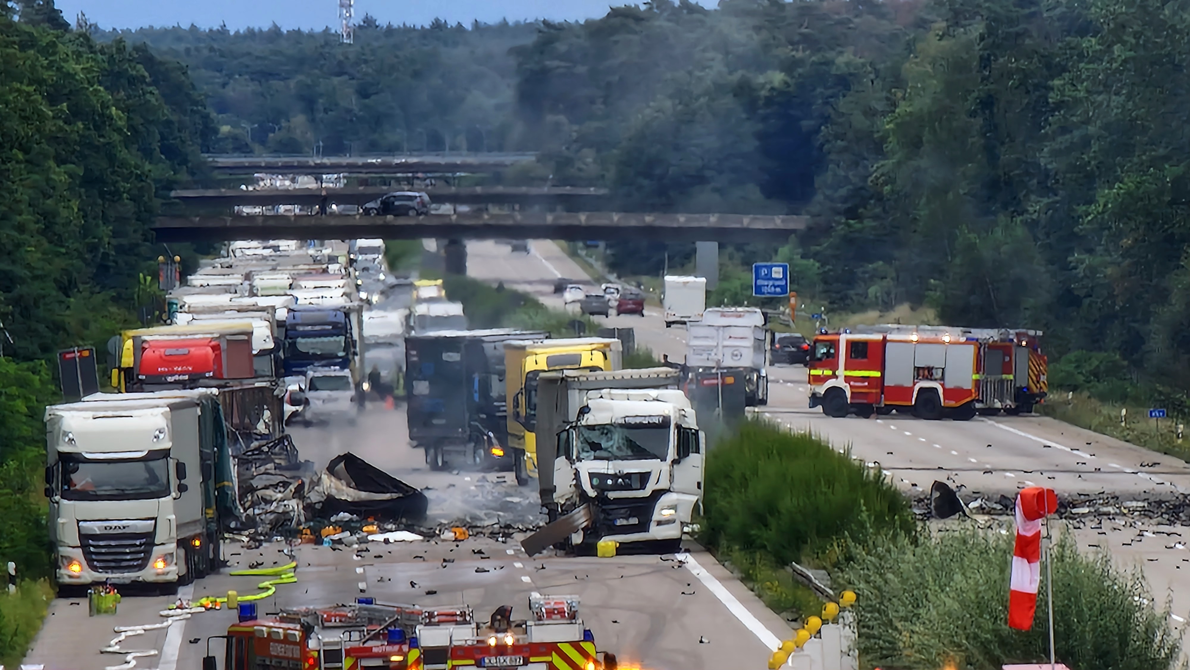 Geslau: Unfall mit Krankenwagen in Bayern – drei Tote nach  Frontalzusammenstoß
