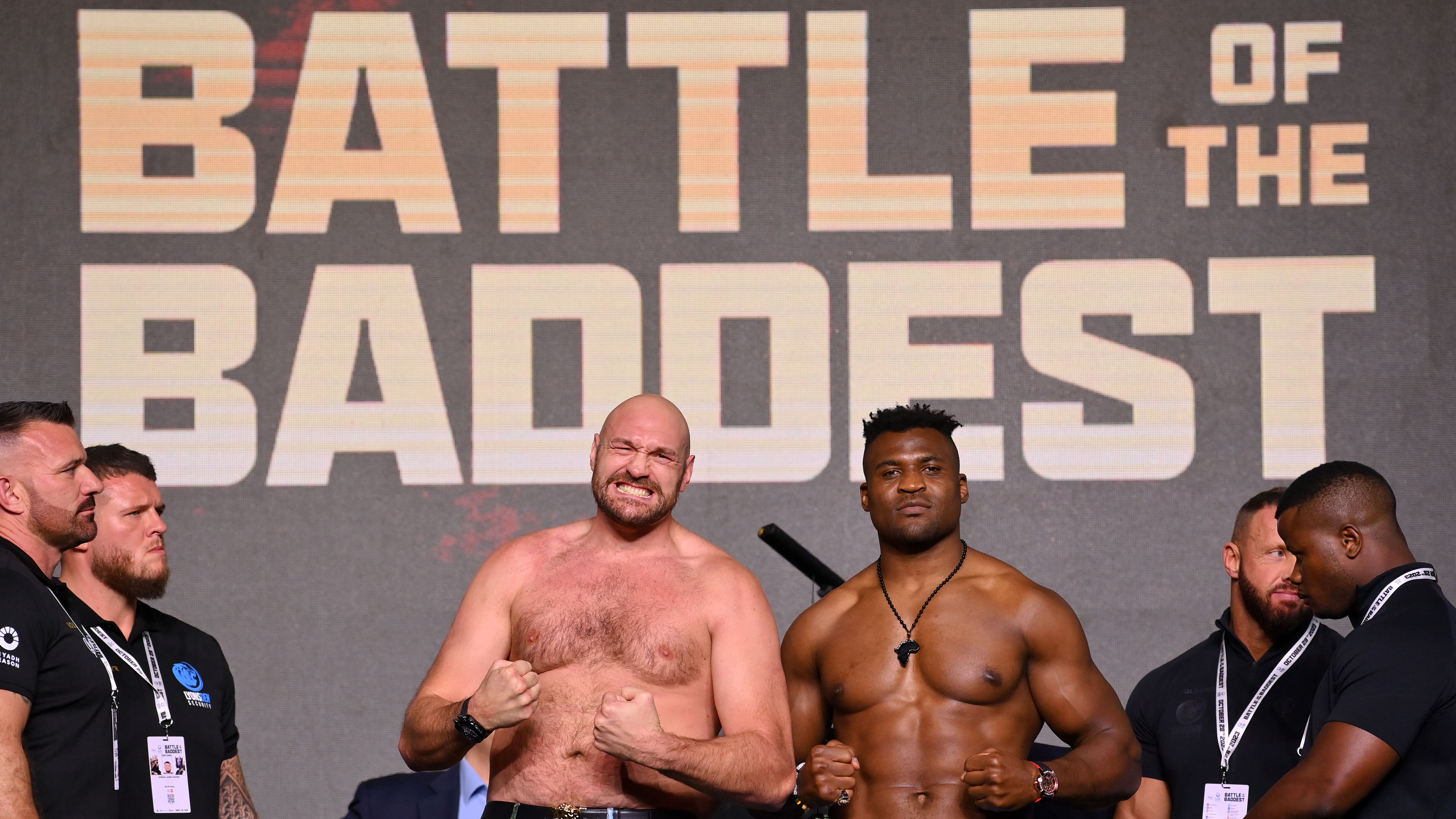 Boxen Tyson Fury gegen Francis Ngannou live im TV und Online-Stream sehen