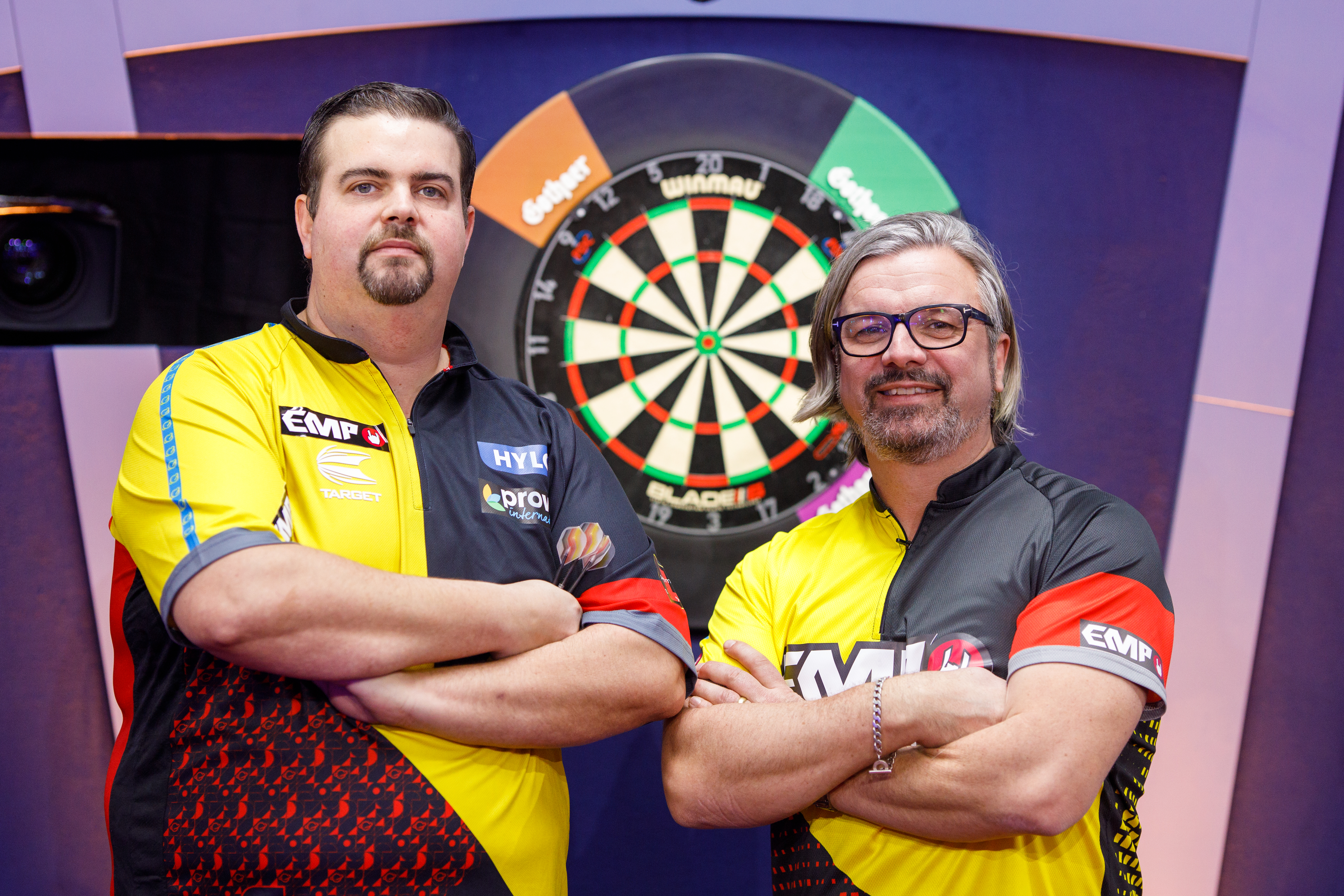 Promi-Darts-WM“ 2023 Kevin Großkreutz und Michael van Gerwen gewinnen
