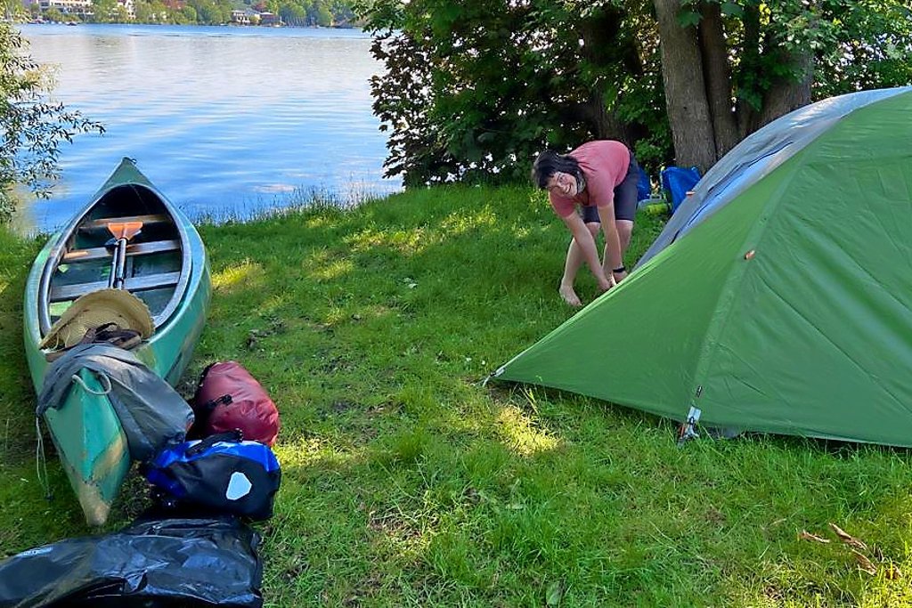 Lbeck: Mit Kanu und Zelt unterwegs auf Wakenitz und Ratzeburger See