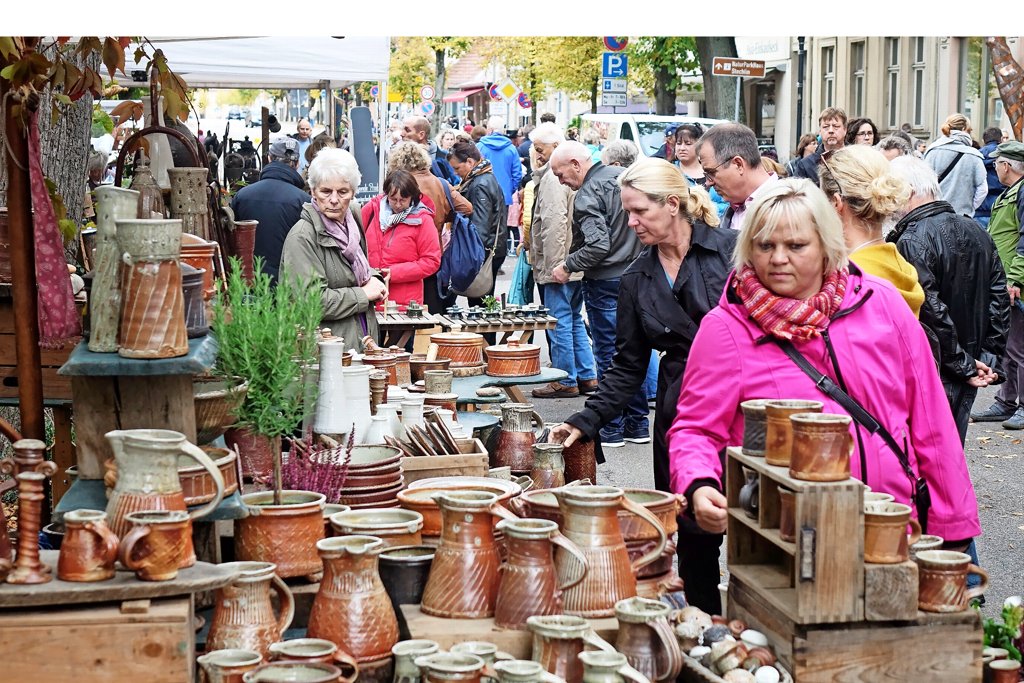 Töpfermarkt in Rheinsberg kostet erstmals Eintritt wegen Corona