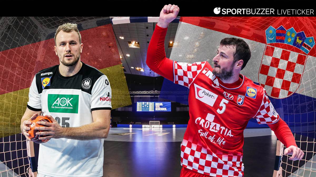 Handball-EM im Liveticker Deutschland trifft in der Hauptrunde auf Topteam Kroatien