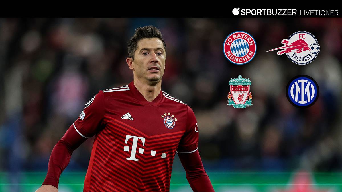 Champions-League-Konferenz im Liveticker Der FC Bayern trifft auf RB Salzburg, Liverpool gegen Inter