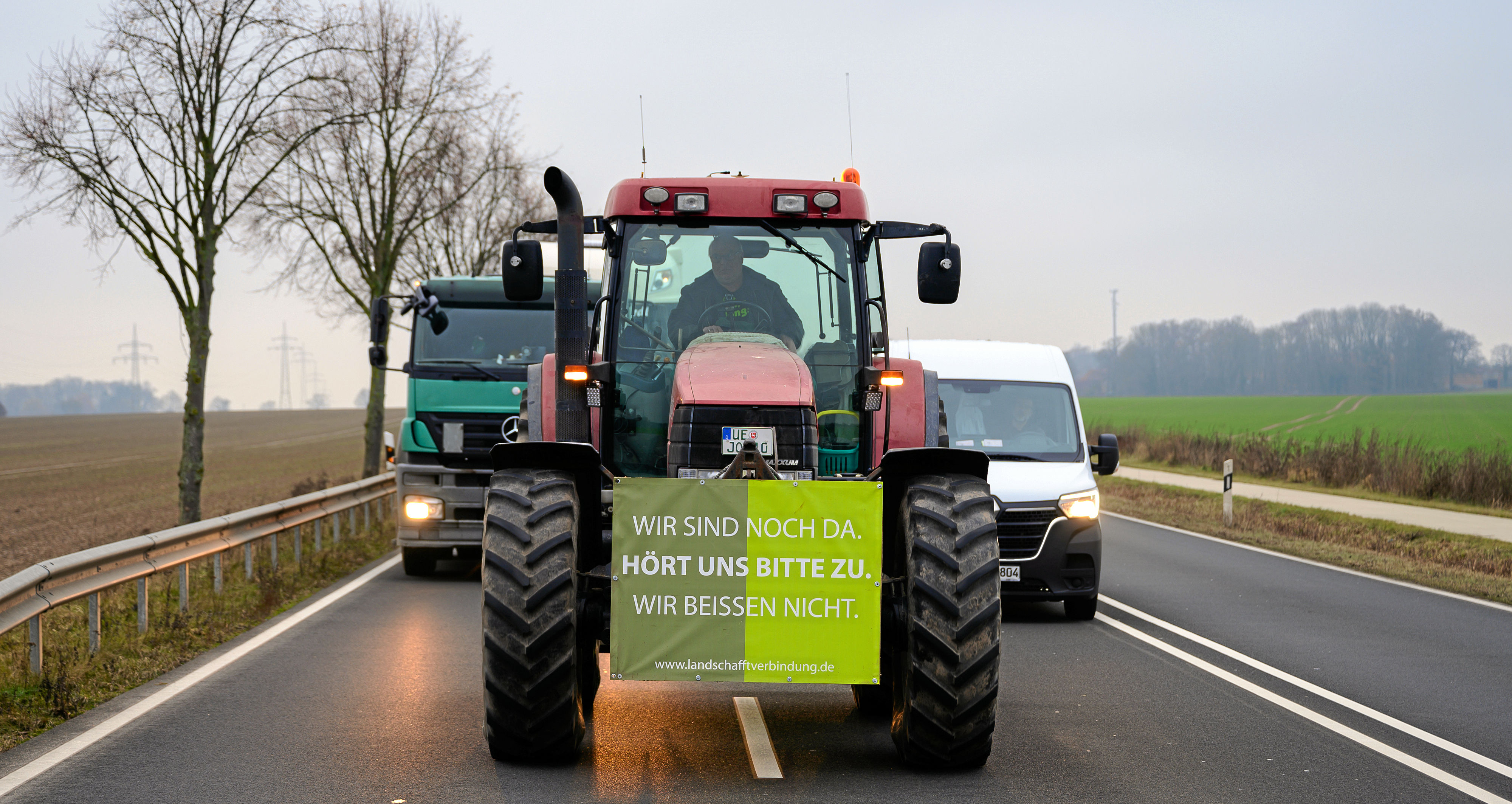 Lüneburg: Trecker-Demo am Montag führt zu massiven Verkehrseinschränkungen