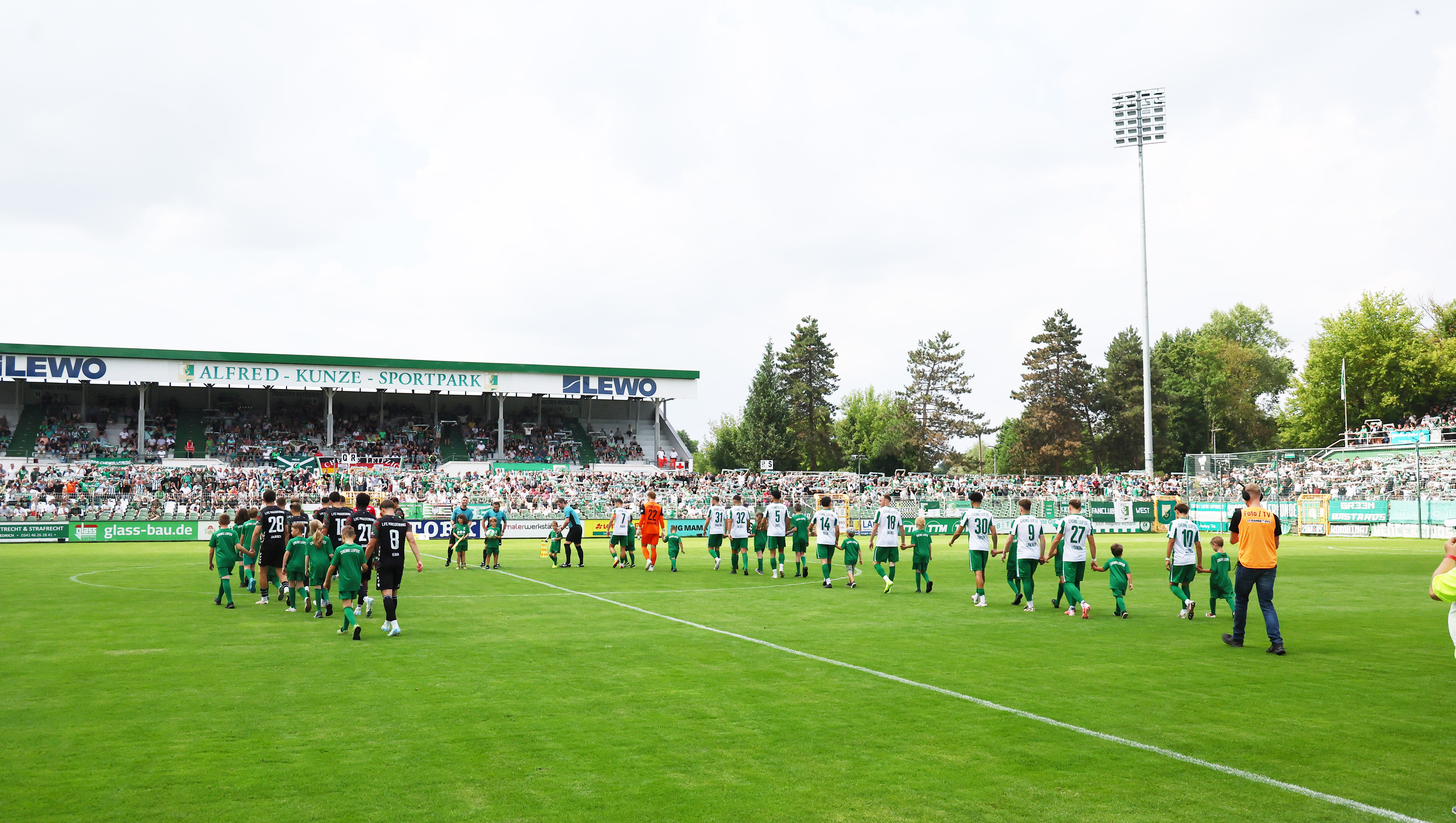 BSG Chemie Leipzig empfängt 1. FC Magdeburg II: Die Bilder zum Spiel