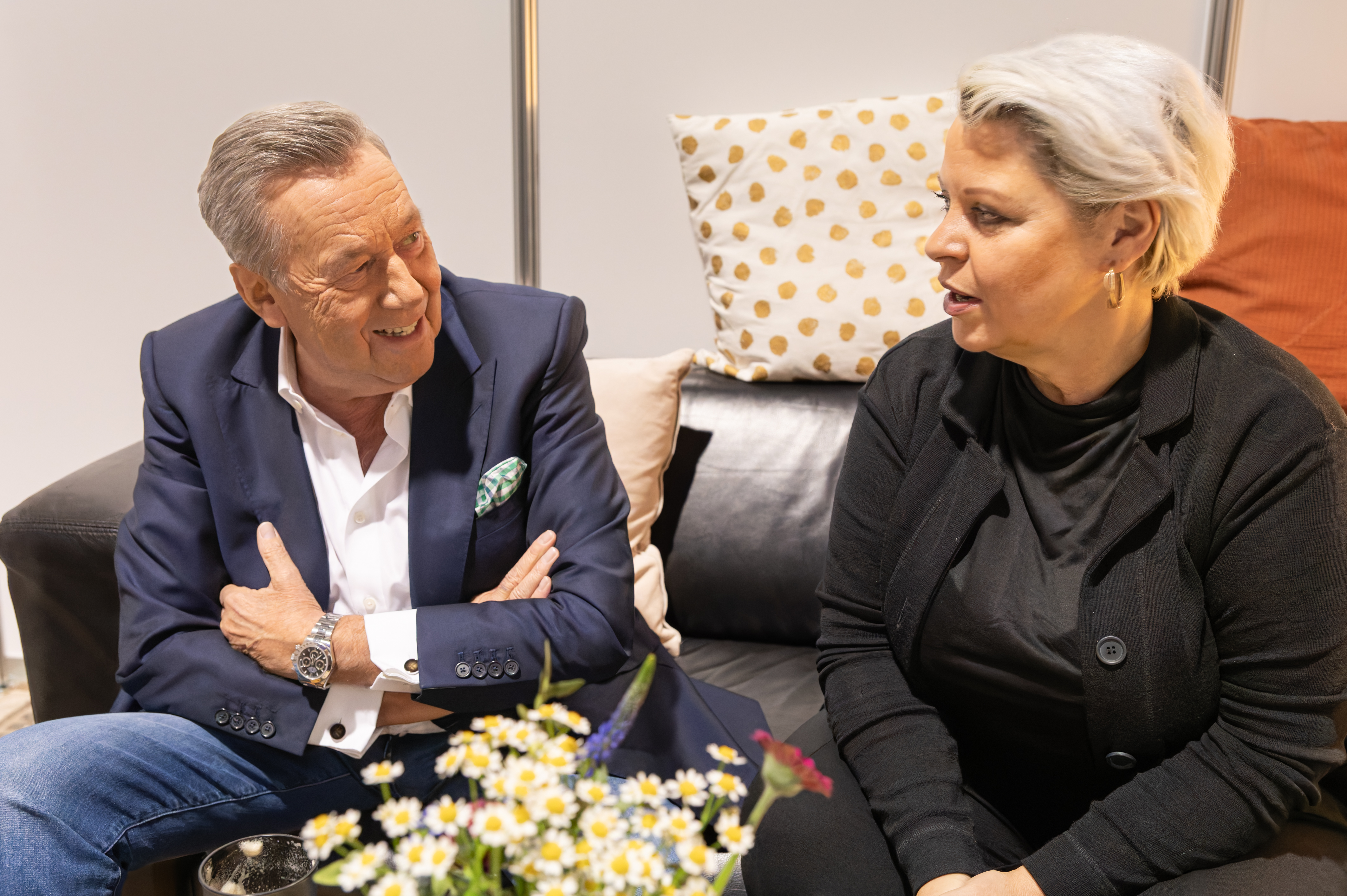 Roland Kaiser auf Kaisermania-Tour in Gttingen: Mit Christiane Eiben  unterwegs