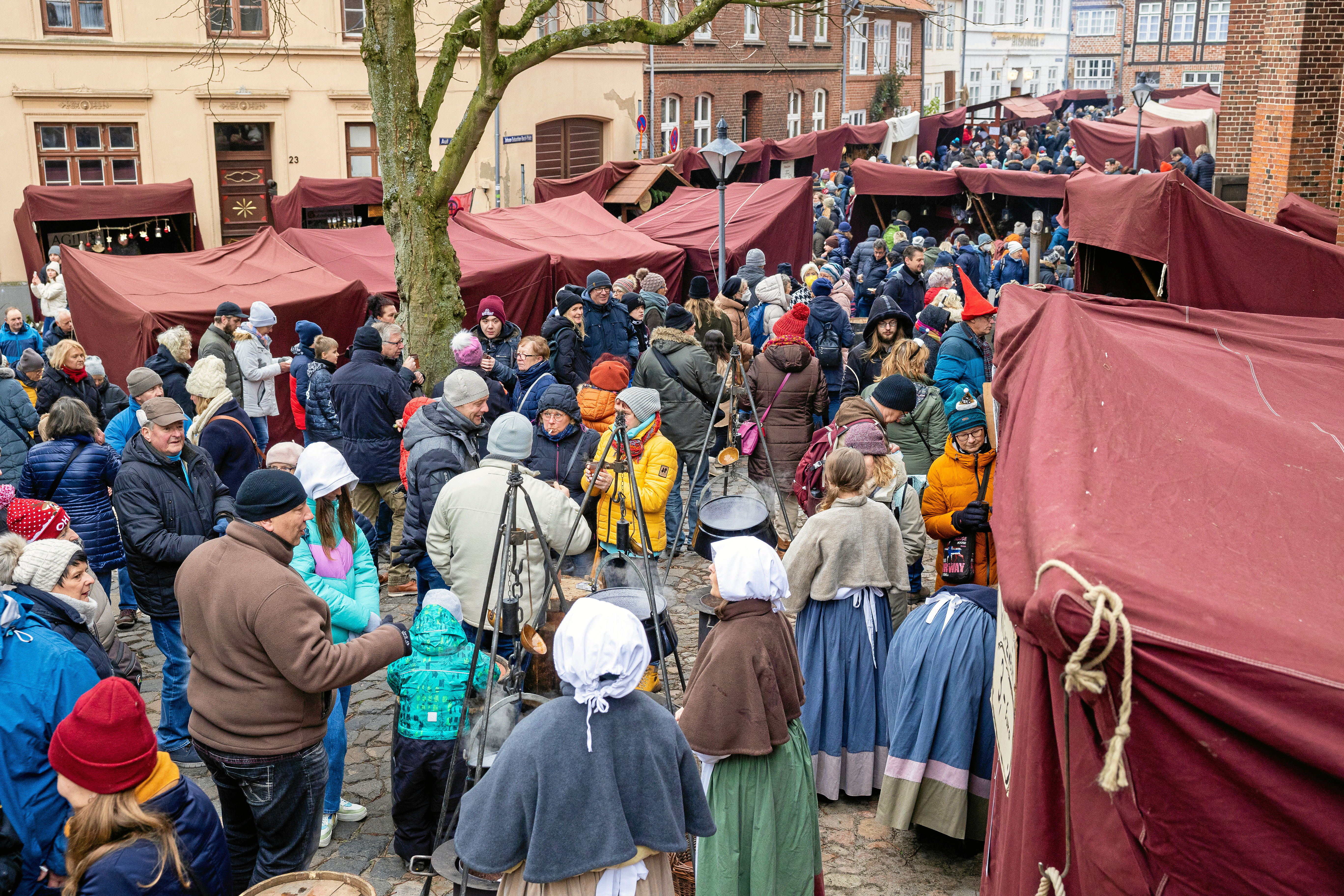 Historischer Christmarkt: Diese Straßen müssen in Lüneburg ab 1. Dezember  gesperrt werden