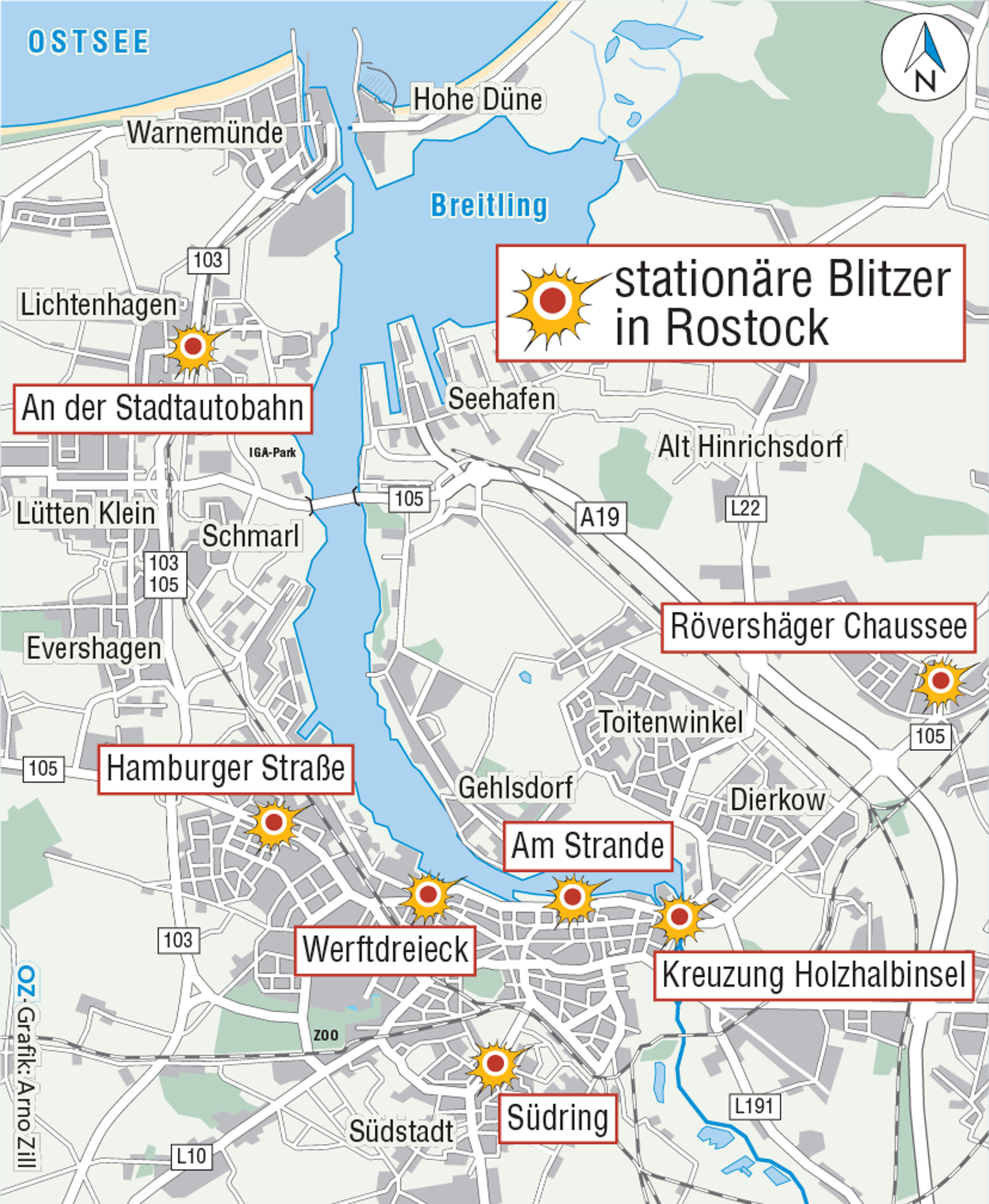 Die Blitzer-App hängt sich am OLG Rostock auf - Fachanwälte Saß &  Liskewitsch Rostock . Rechtsanwälte . Fachanwälte für