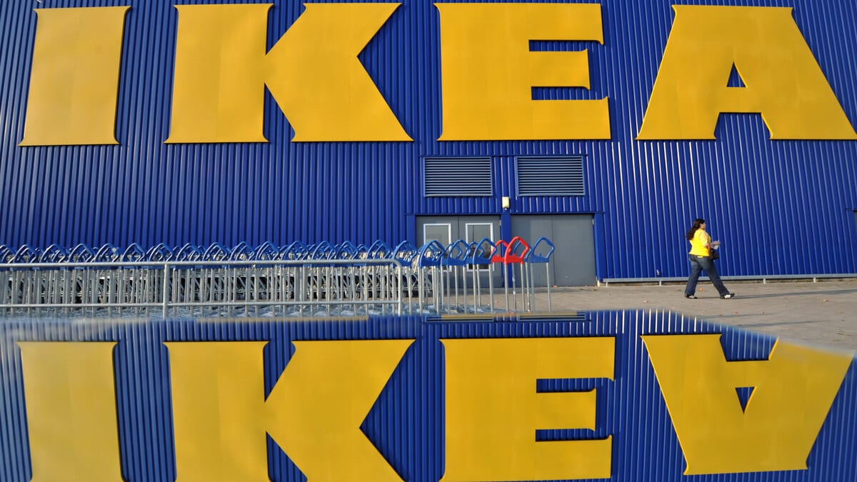 Mitarbeiter der Ikea-Filiale in Dresden streiken