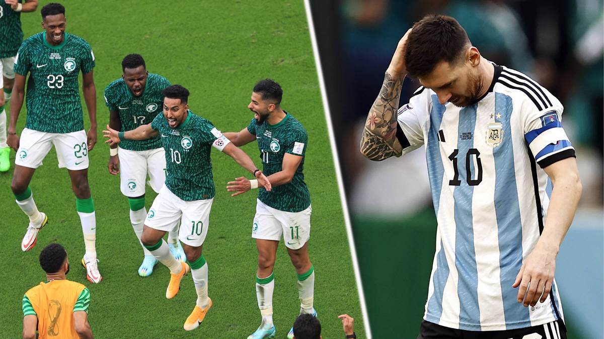 Saudi-Arabien schlägt Argentinien bei WM in Katar Königshaus ordnet Feiertag am Mittwoch an