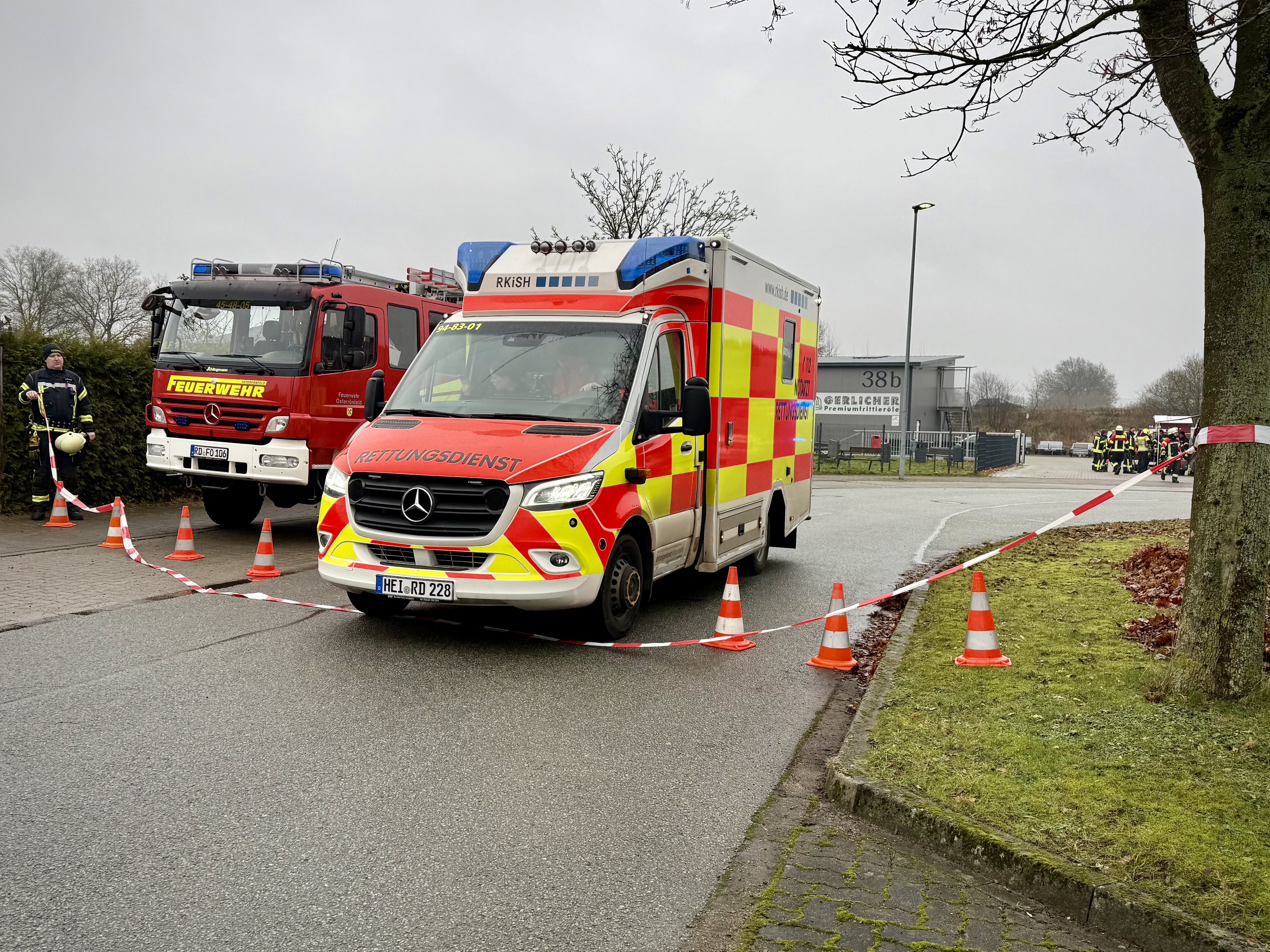 Entwarnung in Osterrnfeld: Dngemittel statt Gefahrgut auf Recyclinghof