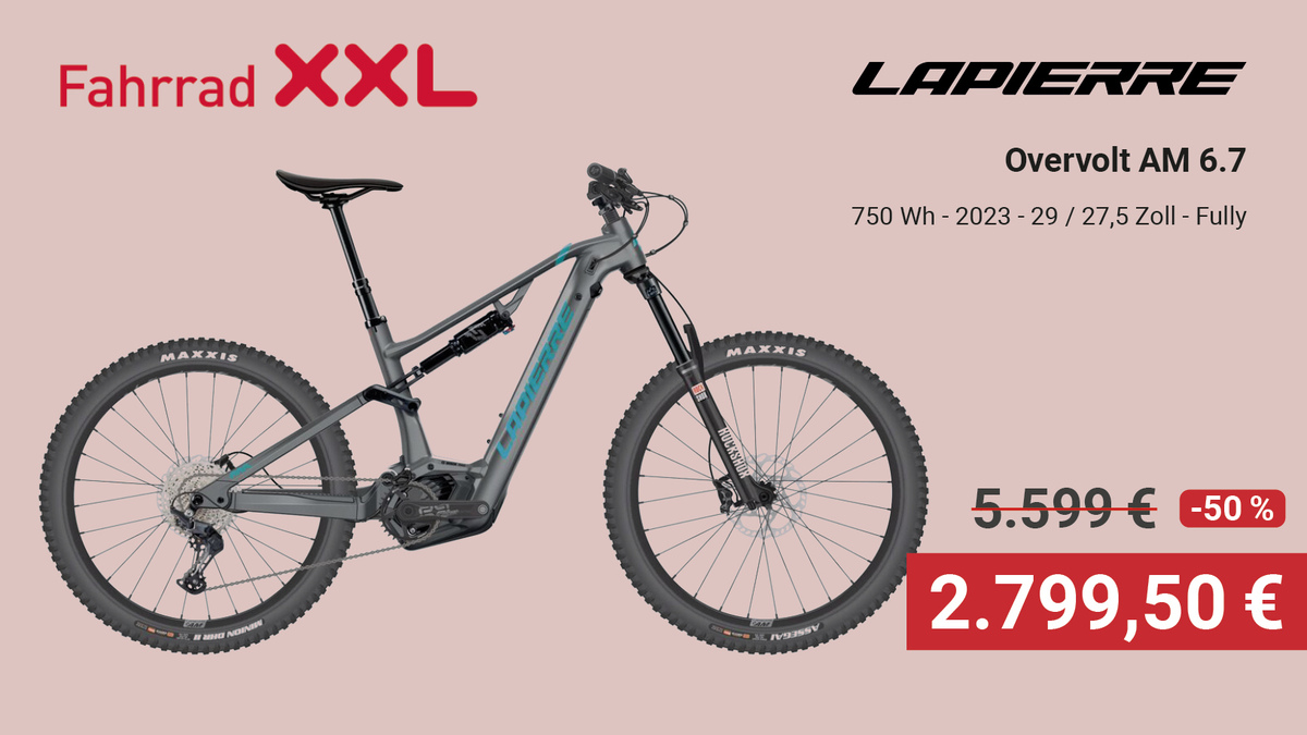 Mega-Rabatt: 1.000 Bikes im September zum halben Preis bei Fahrrad XXL