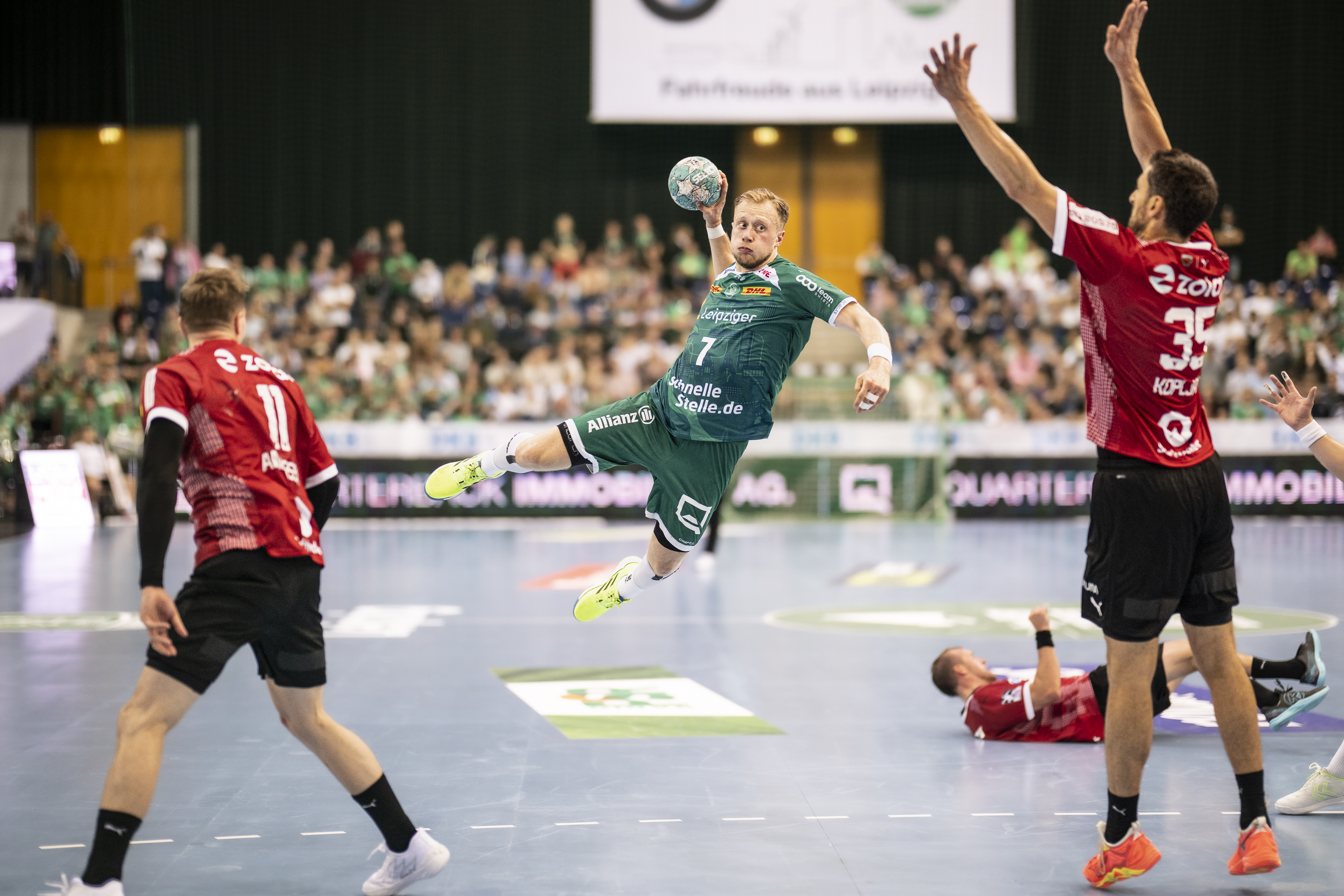 Handball live Dauerkarten für den SC DHfK Leipzig zu gewinnen