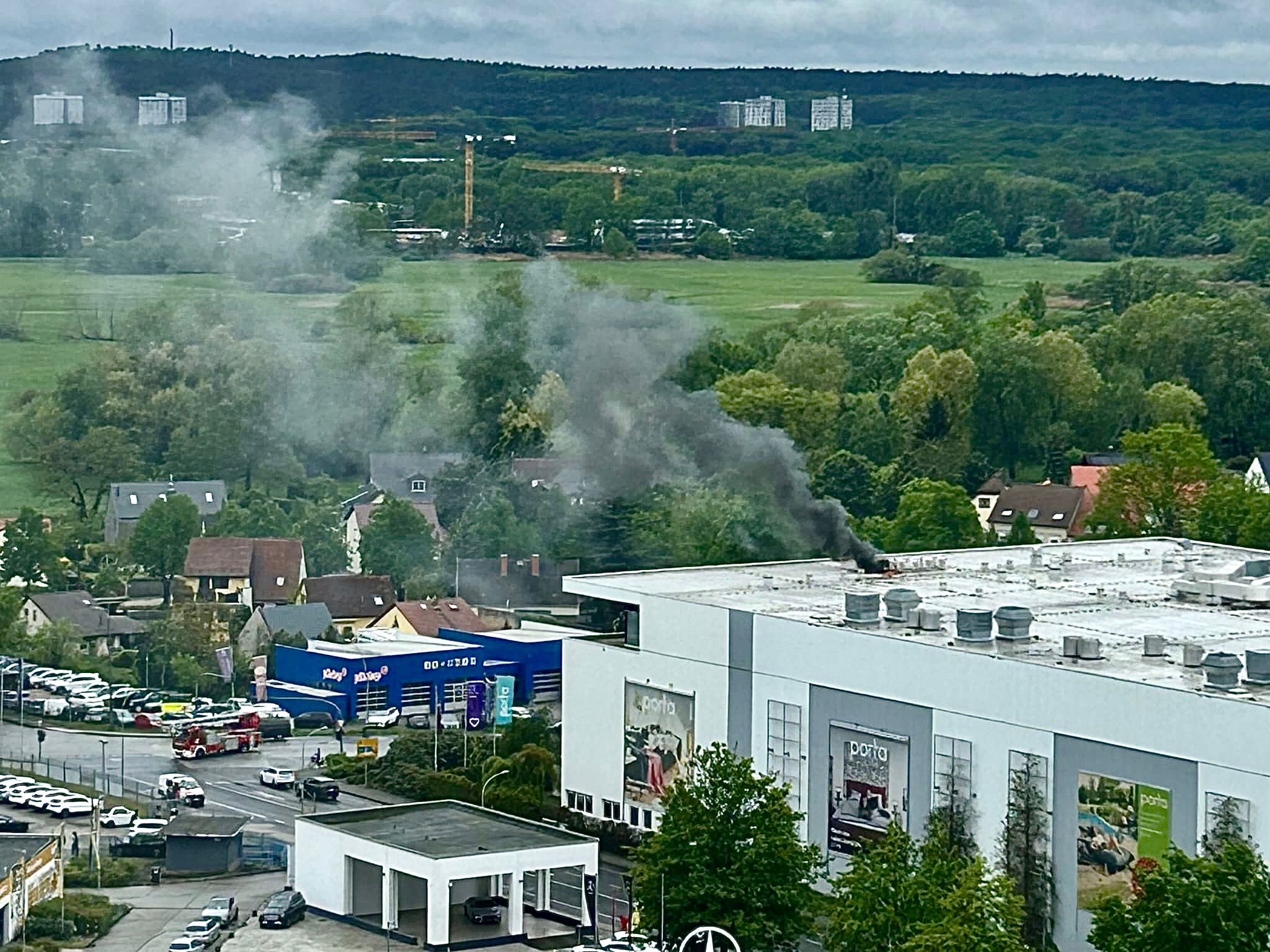 Porta-Möbelhaus in Potsdam vorübergehend evakuiert