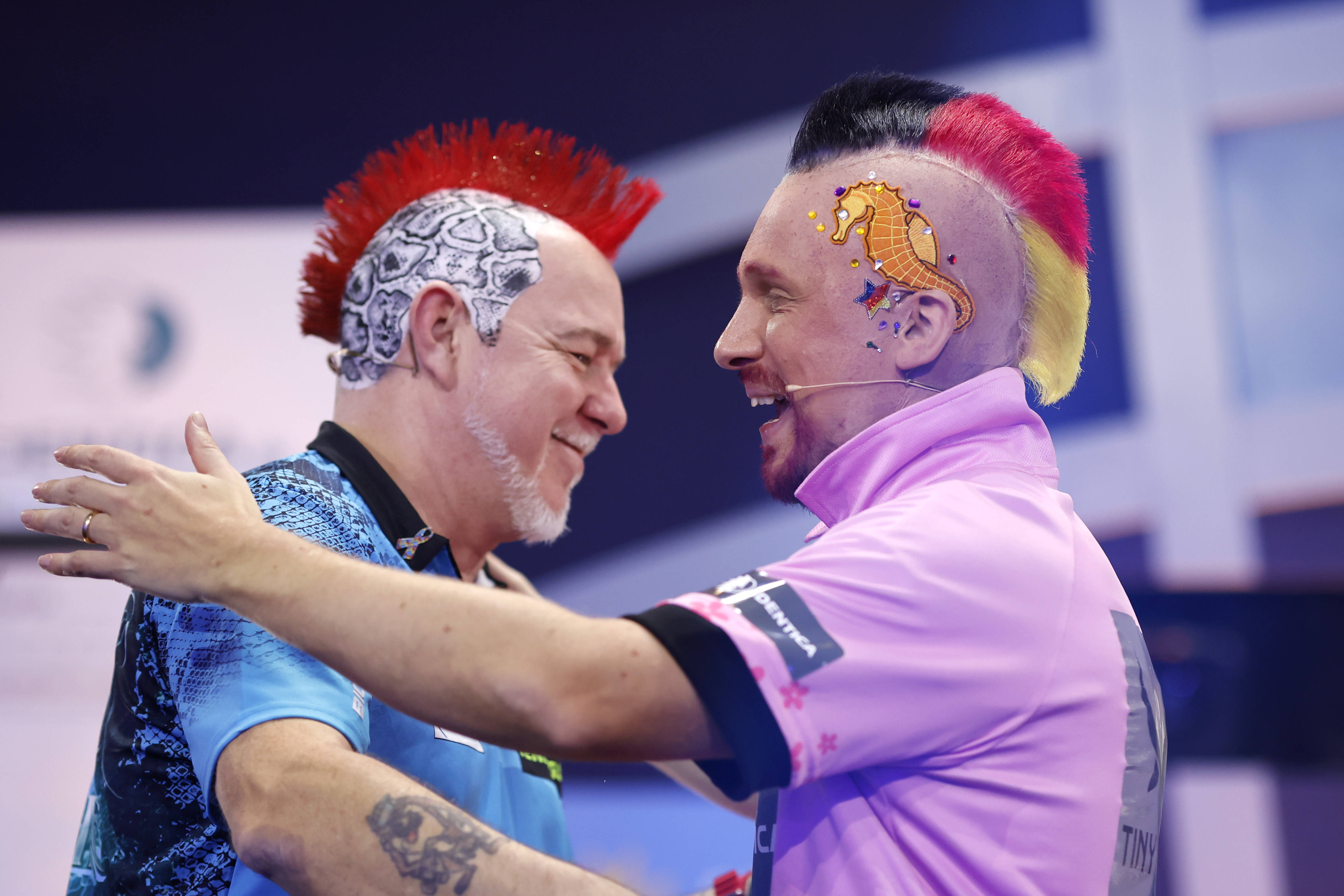 Promi-Darts-WM“ 2023 Kevin Großkreutz und Michael van Gerwen gewinnen