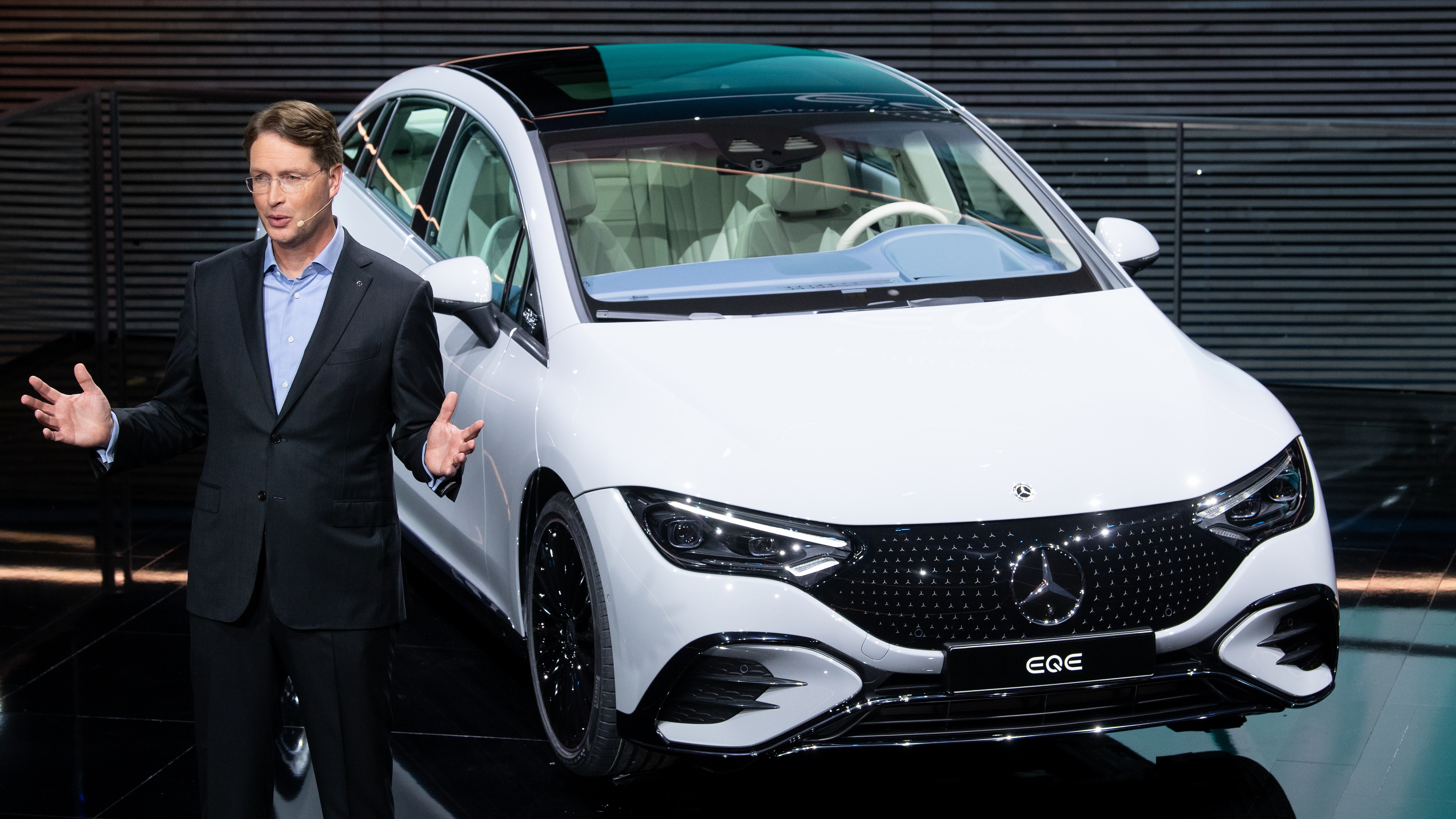 Mercedes bei IAA 2021: Elektroauto EQE vorgestellt