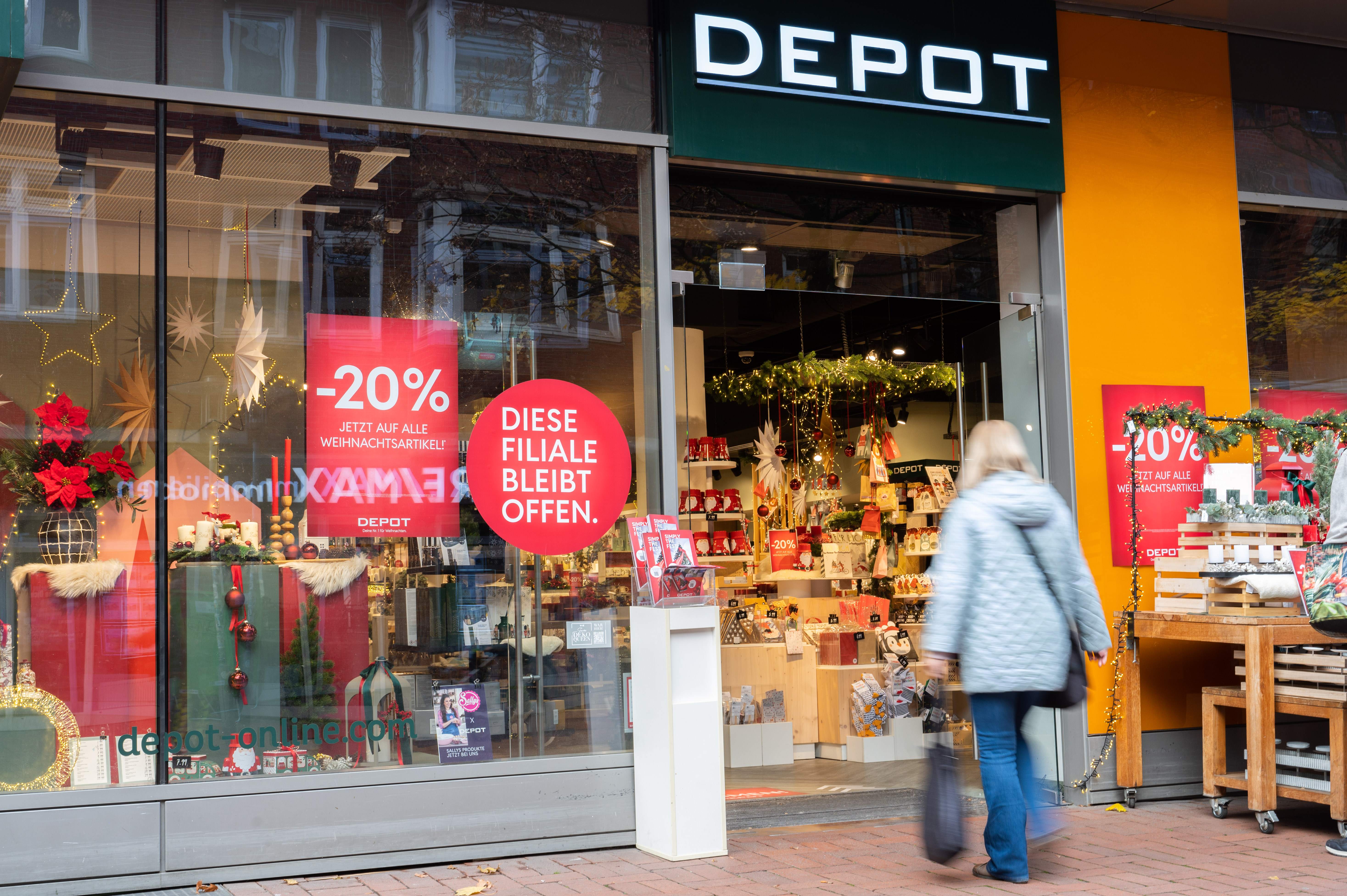 Depot ist insolvent: Deko-Kette schließt zahlreiche Filialen