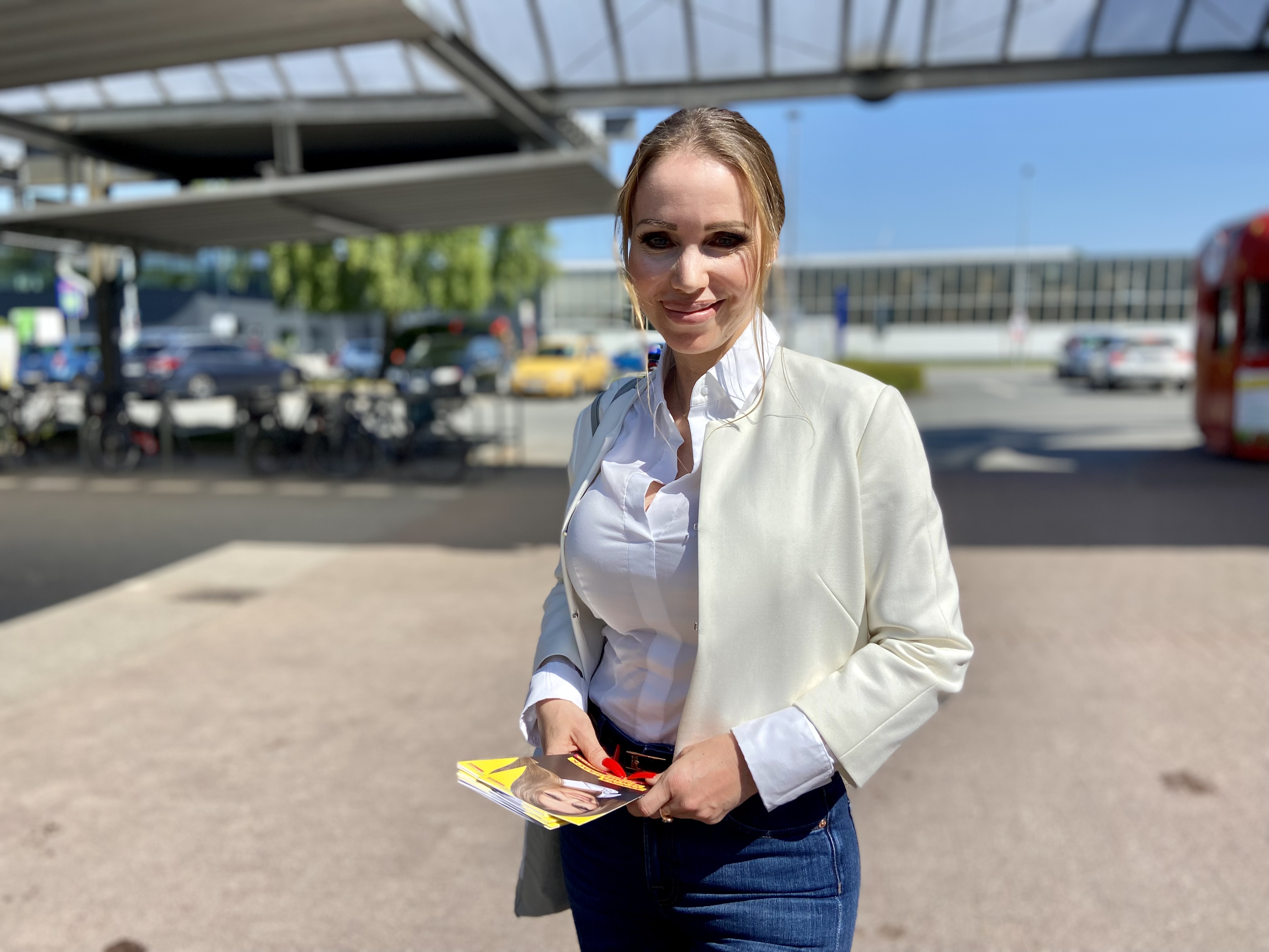 Annina Semmelhaack im Kommunalwahlkampf: Ex-Trash-TV-Sternchen macht jetzt  Politik