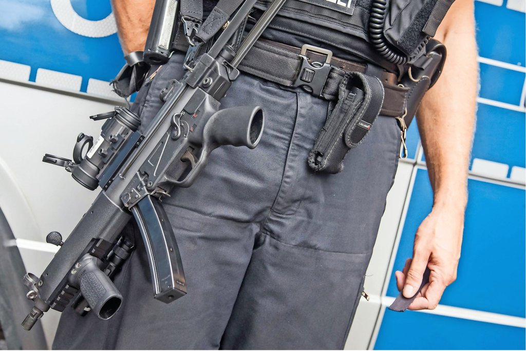 Berliner Polizei vermisst Maschinenpistole