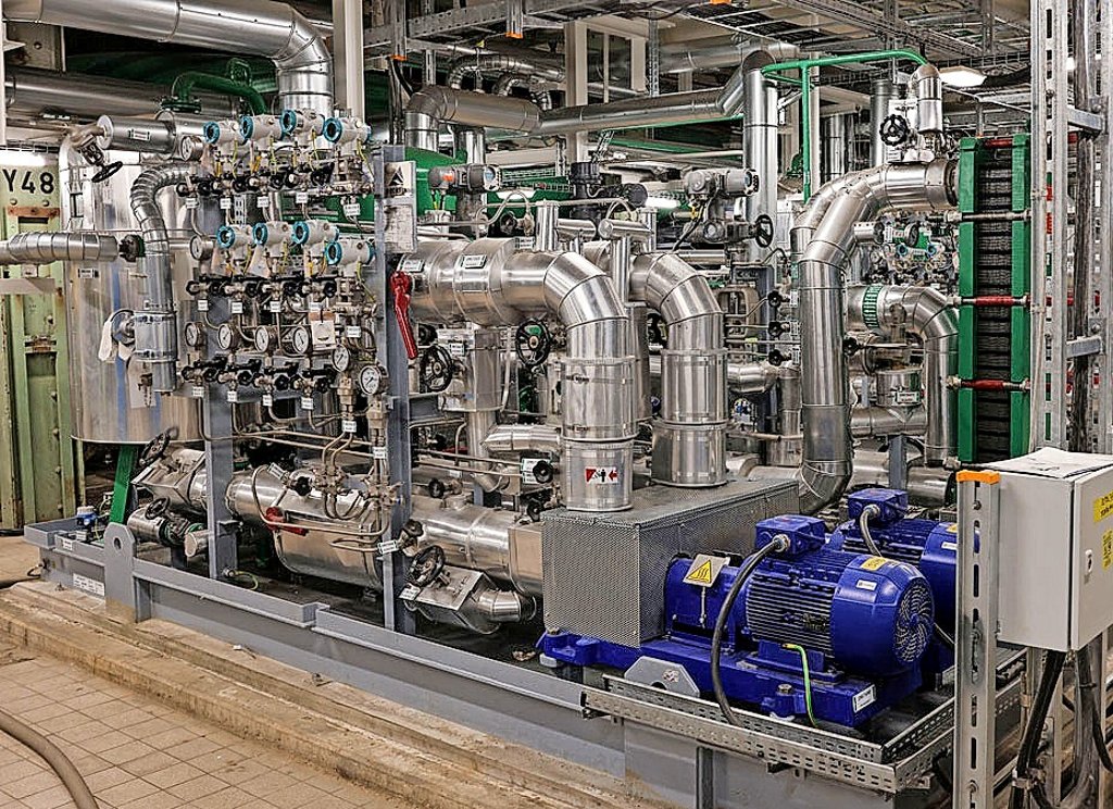 VW-Werk: Mit dem Umbau der Turbinenanlage im Kraftwerk spart VW 1,5  Millionen Tonnen CO2.