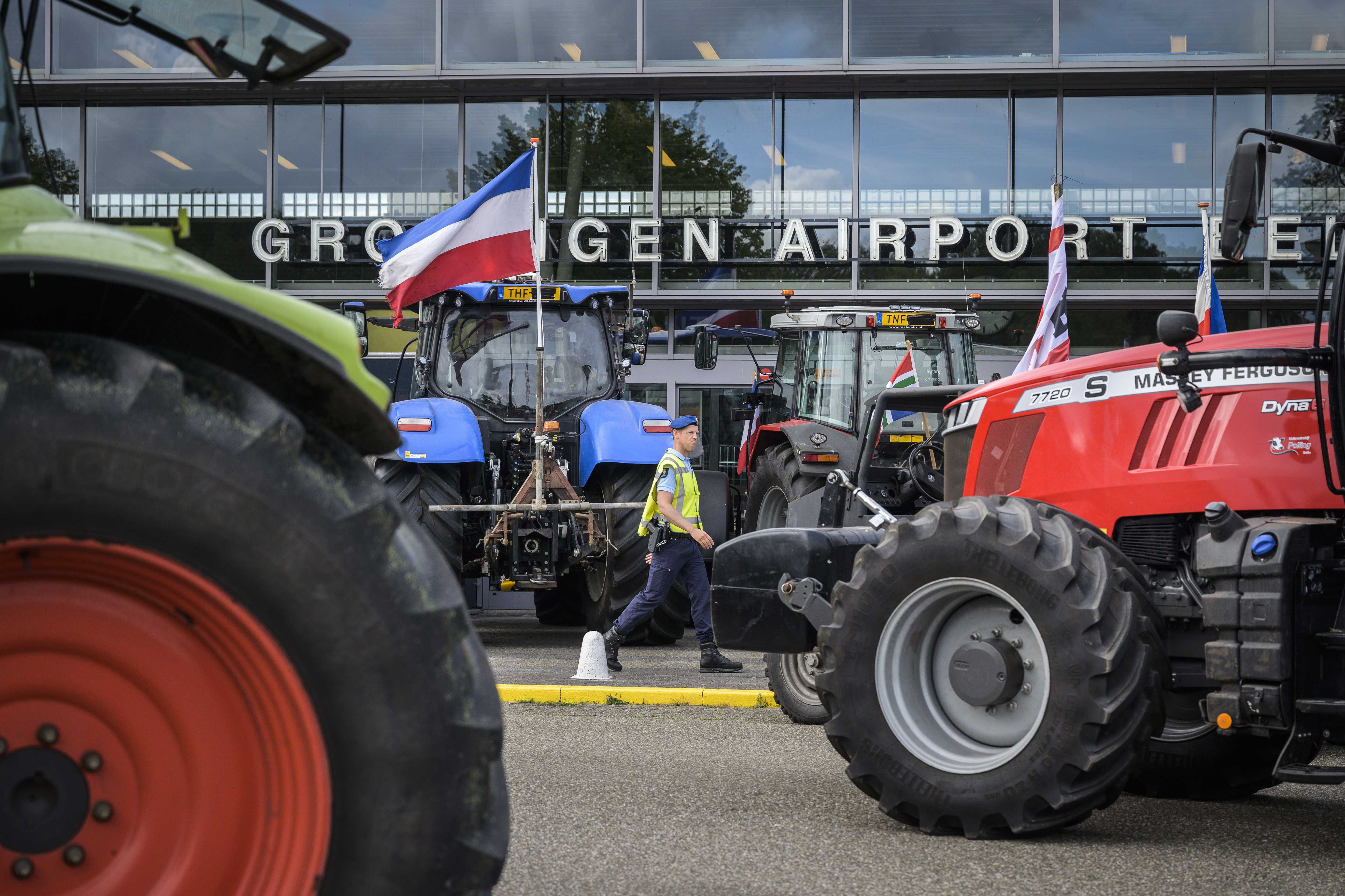 Bauernproteste in den Niederlanden: Polizei beschlagnahmt