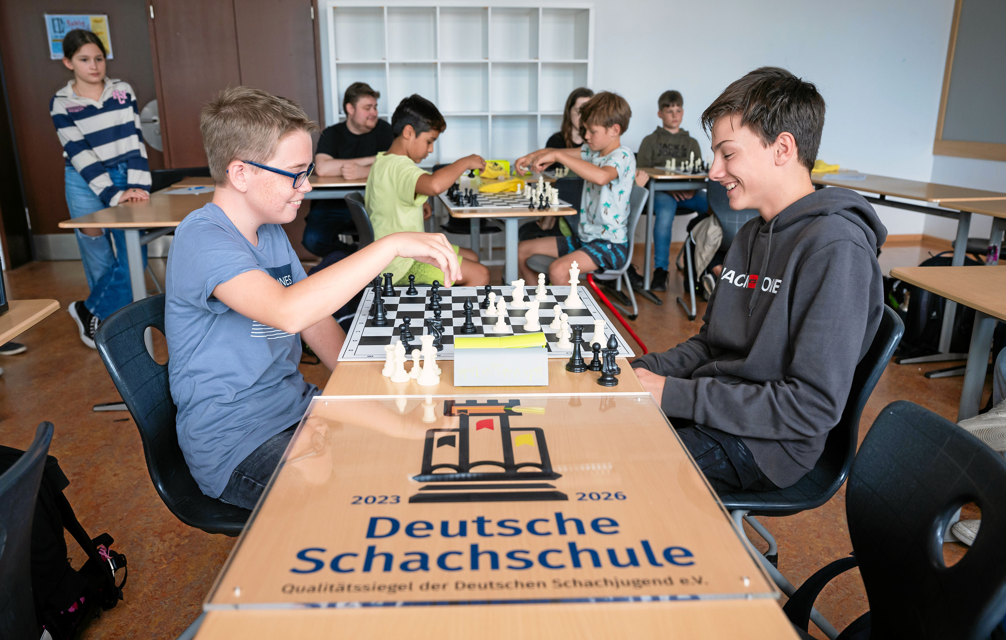 Das Lüneburger Gymnasium Herderschule ist als Schachschule ausgezeichnet worden