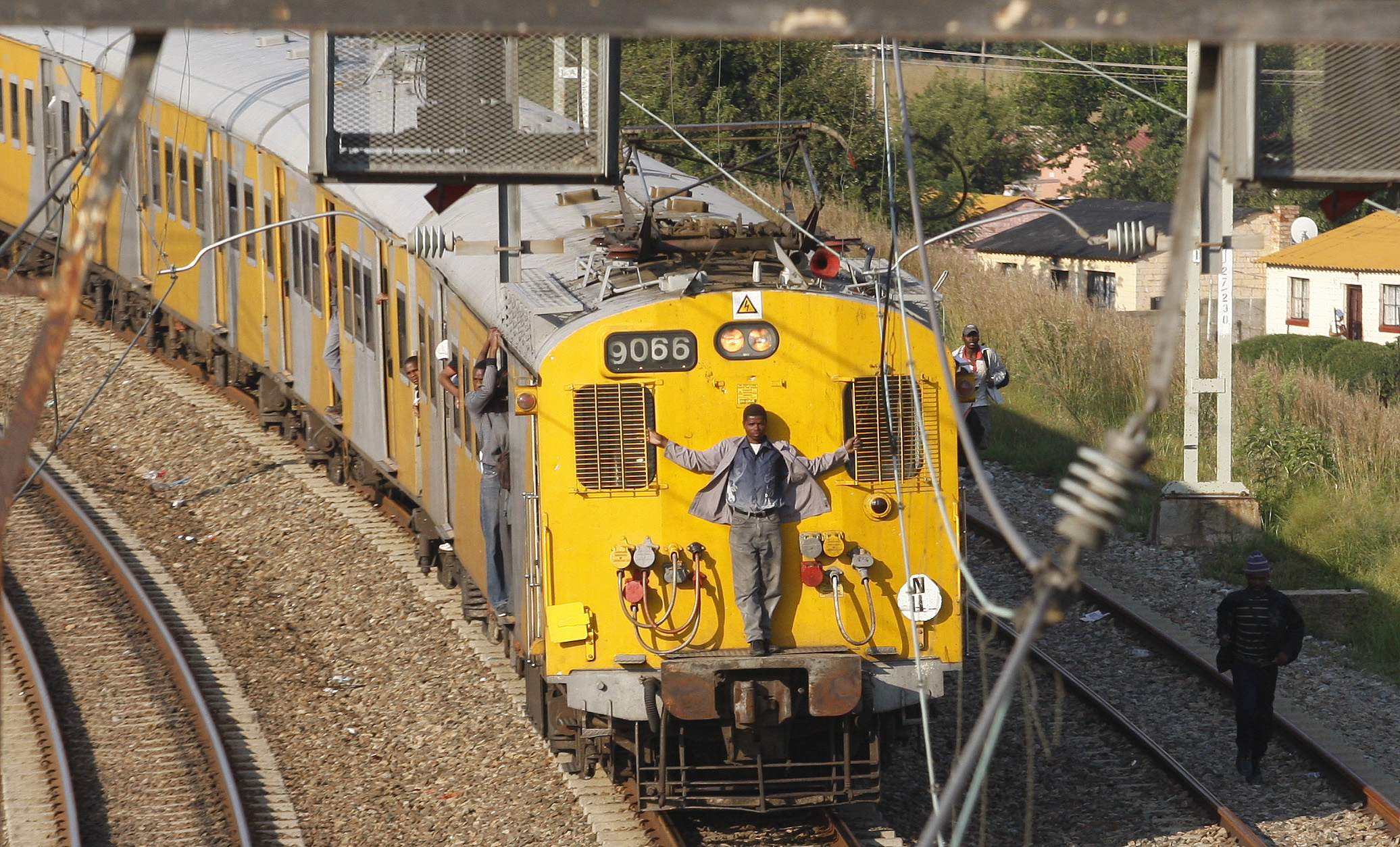 Ingen mer bön på nya pendeltågen i Johannesburg