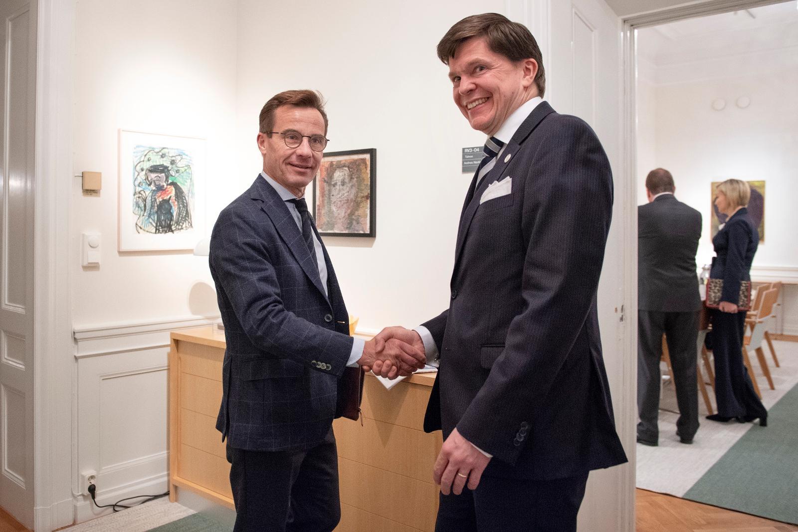 Ulf Kristersson (M) först ut som statsministerkandidat