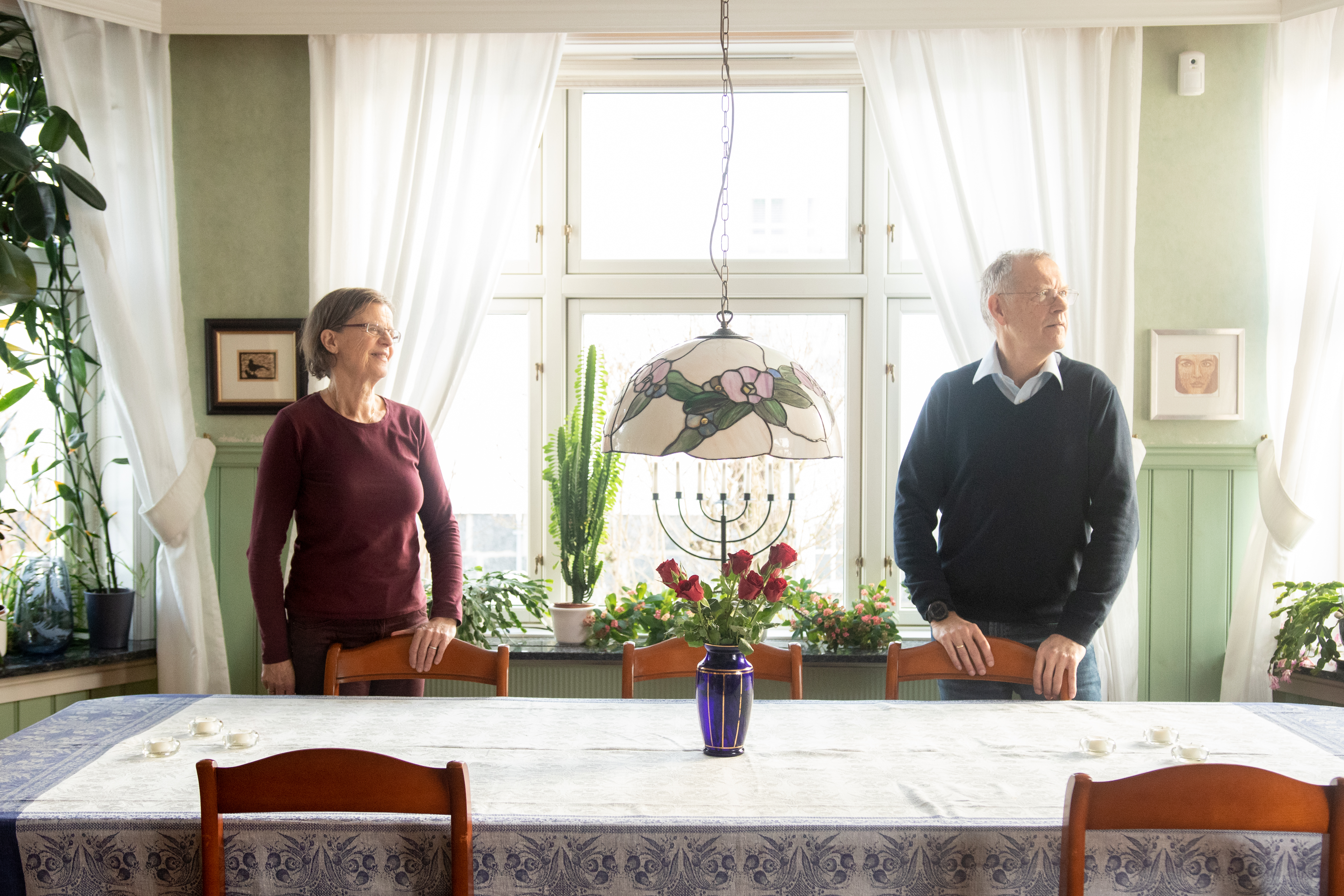 Sachnowitz Berit Rustenberg og Petter Knutsen. Larvik, Norge. Huset og eiendommen til familien Sachnowitz fredes.