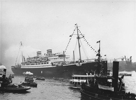 13. mai 1939 gjekk skipet St. Louis ut frå Hamburg i Tyskland med 937 jødar ombord. Dei ville til Cuba og USA.