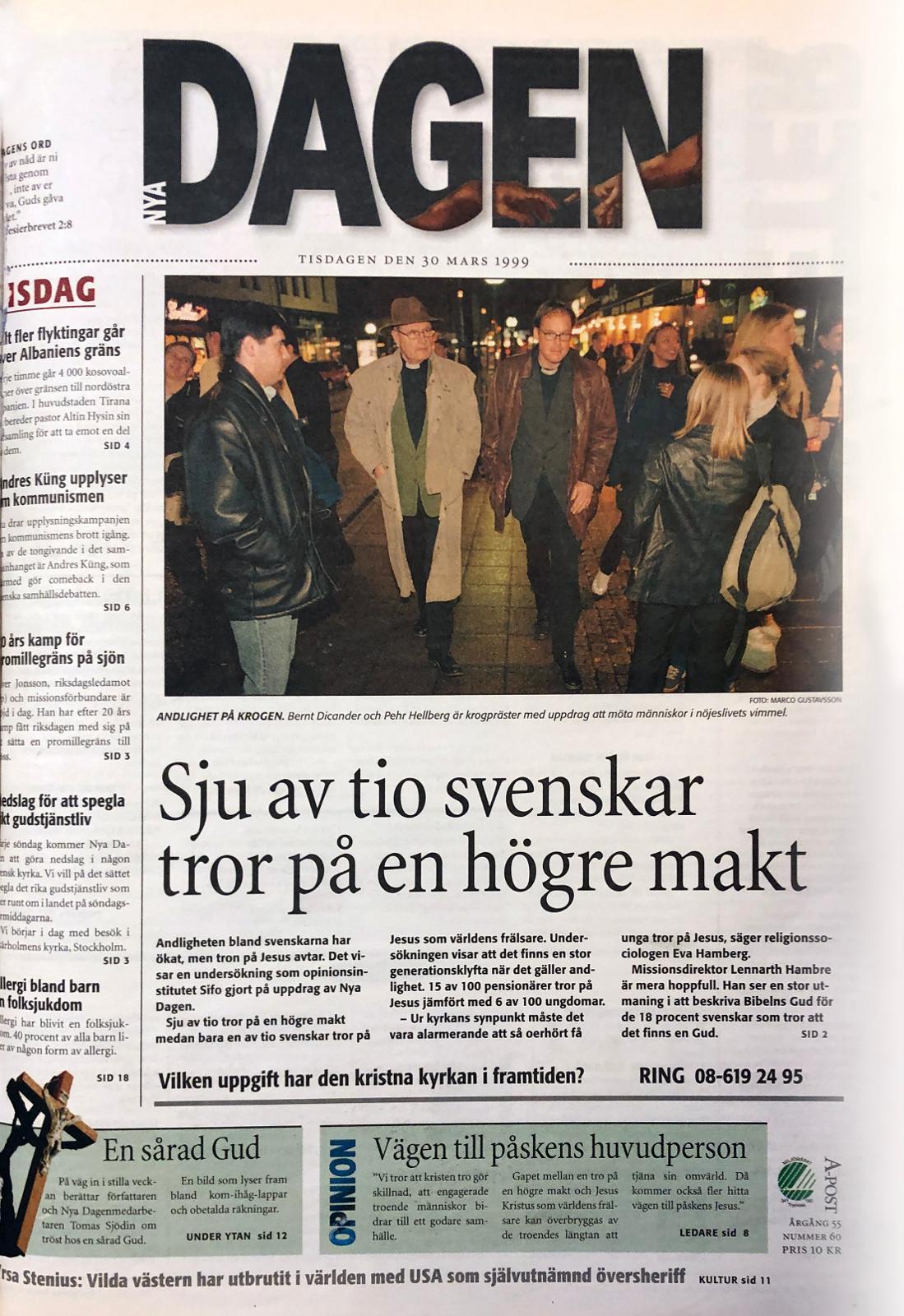 Tidningen Dagens Olika Utseenden Genom Aren Dagen