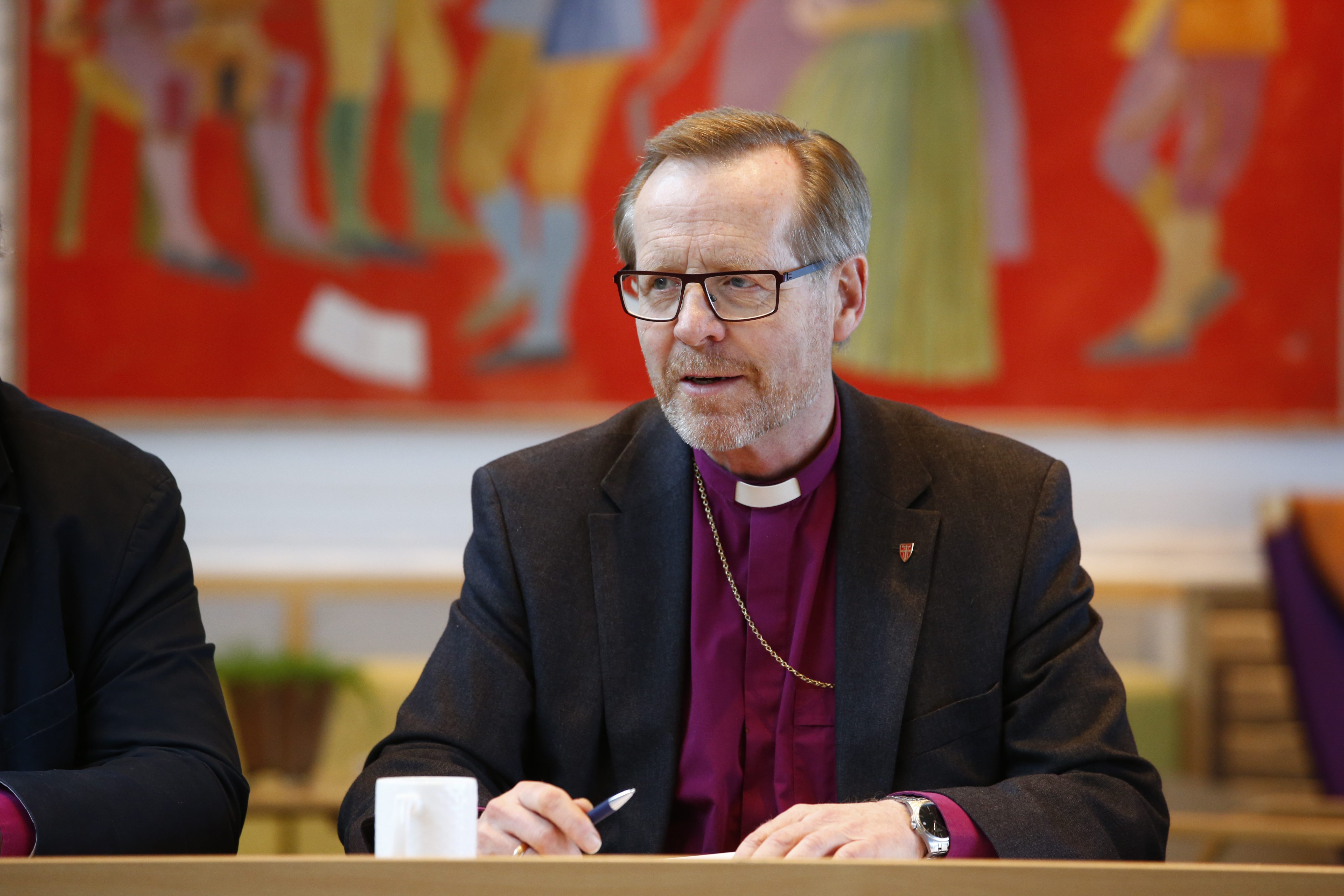 FRYKTEN: Biskop Halvor Nordhaug mener det er frykten for viruset som har ledet folk til bibelverset "Frykt ikke".