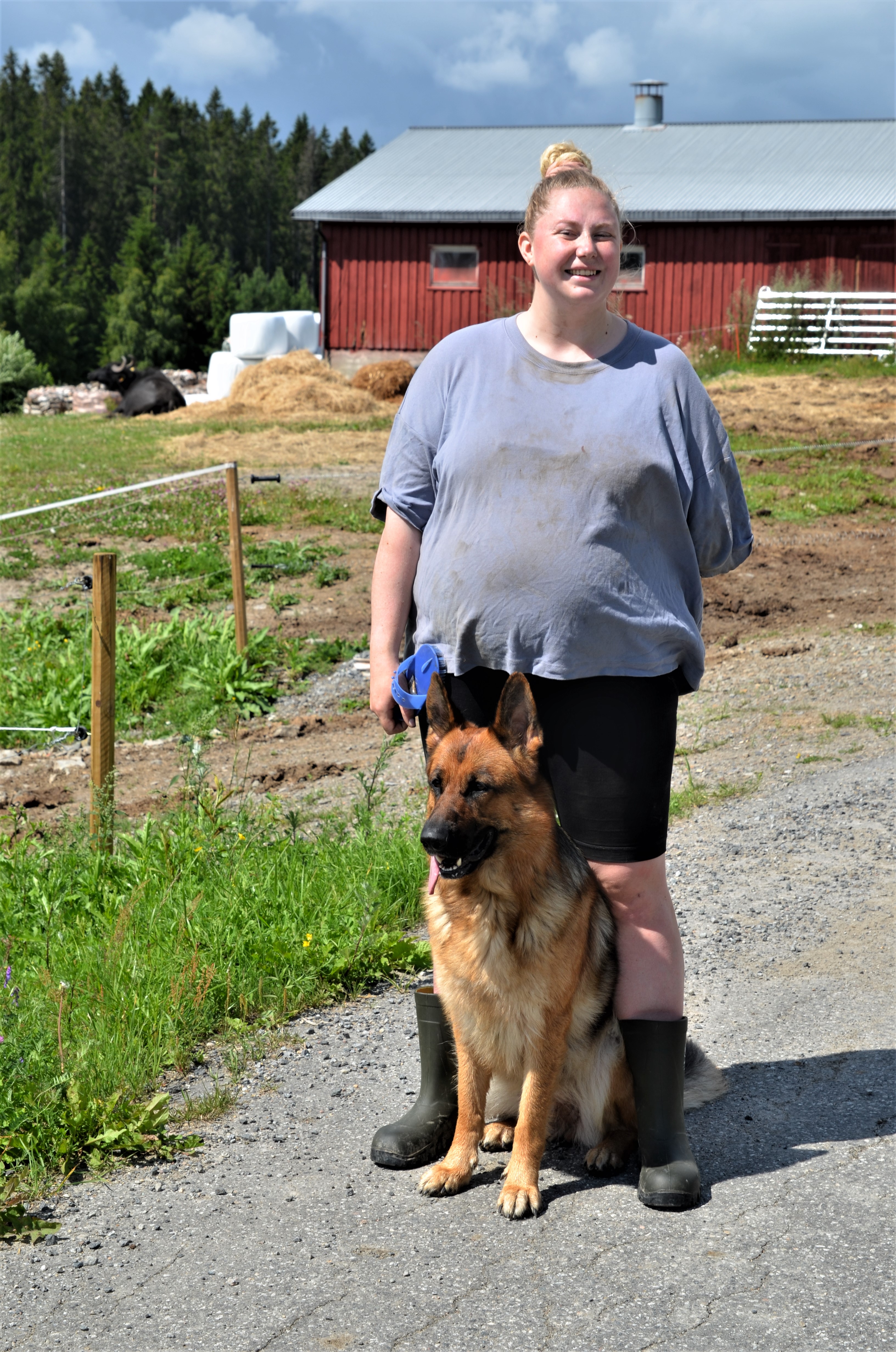 Thea Haugerud, Ørken gård, Hærland i Indre Østfold.