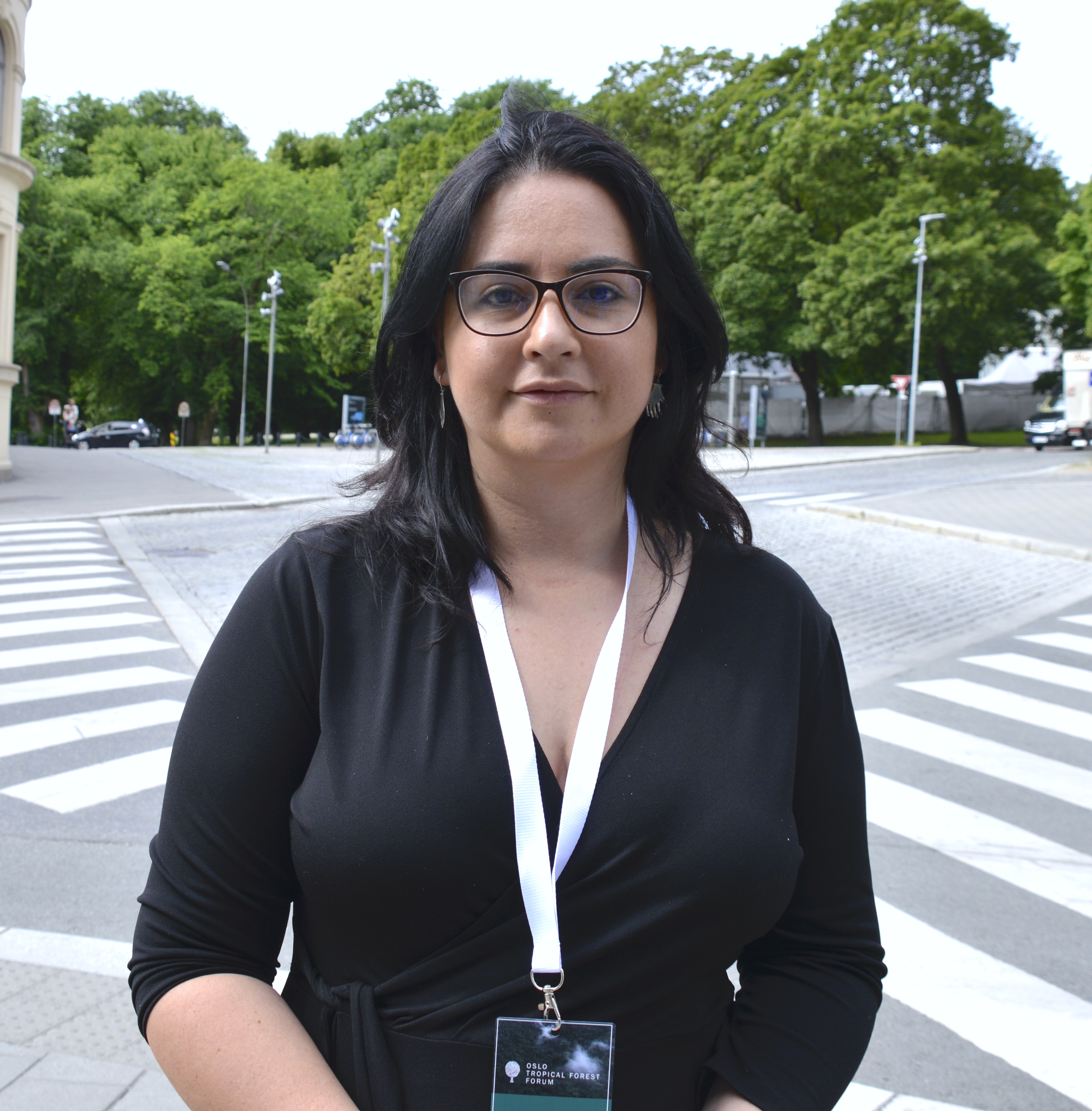 Ines Luna Maira, Regnskogfondet, deltok på OTFF 21. juni 2022.