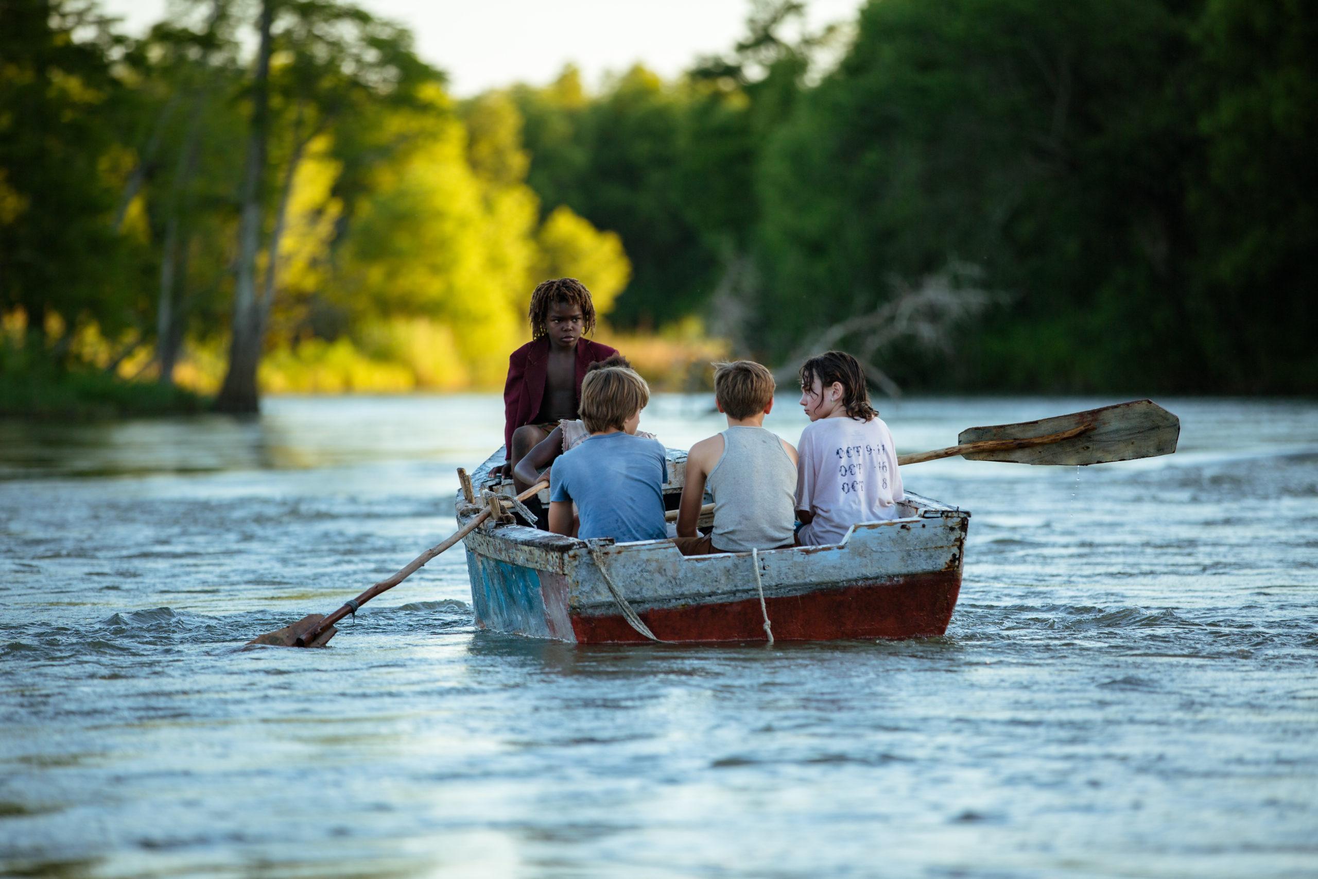 (From L-R): Yashua Mack, Gage Naquin, Gavin Naquin and Devin France in the film WENDY. Photo by Eric Zachanowich. © 2019 Twentieth Century Fox Film Corporation All Rights Reserved