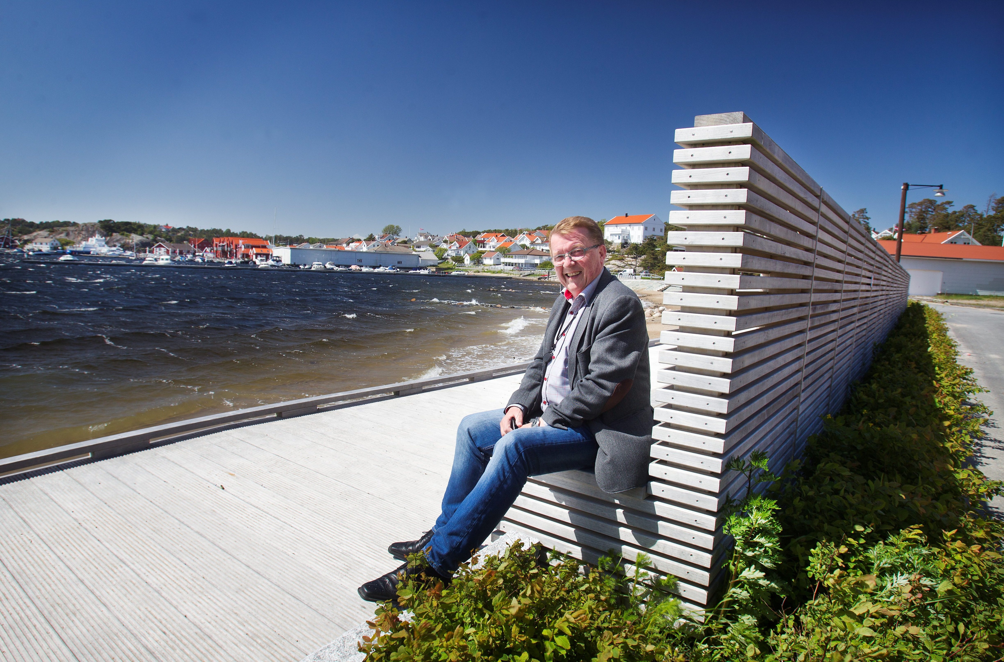 Ordfører Eivind Norman Borge (Frp) mener Viken blir for stort med Buskerud: – Det er et flott fylke, men vi blir aldri ett samfunn.FOTO: ARNE OVE BERGO