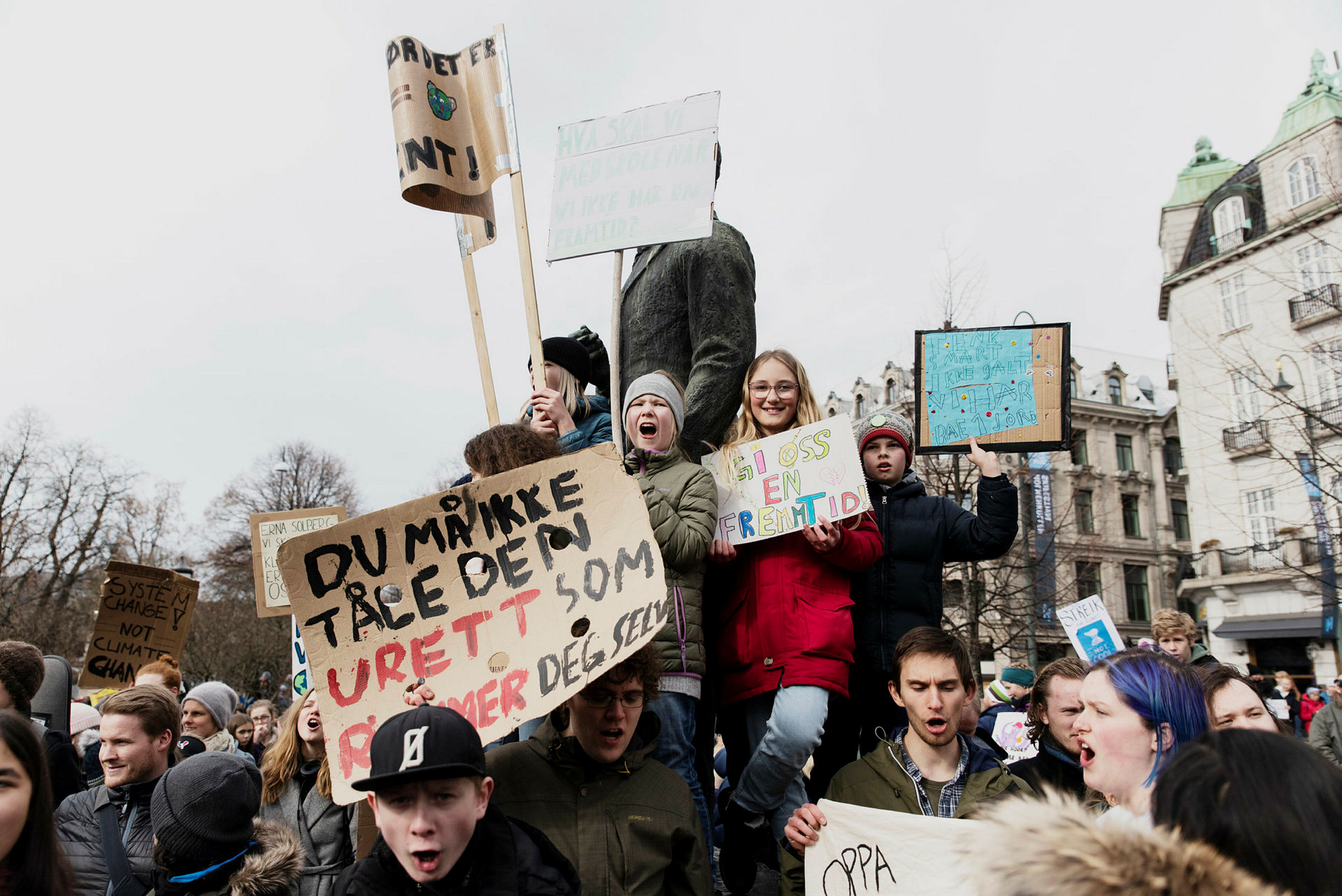 Ut med «klimaendringer». Det er en klimakrise