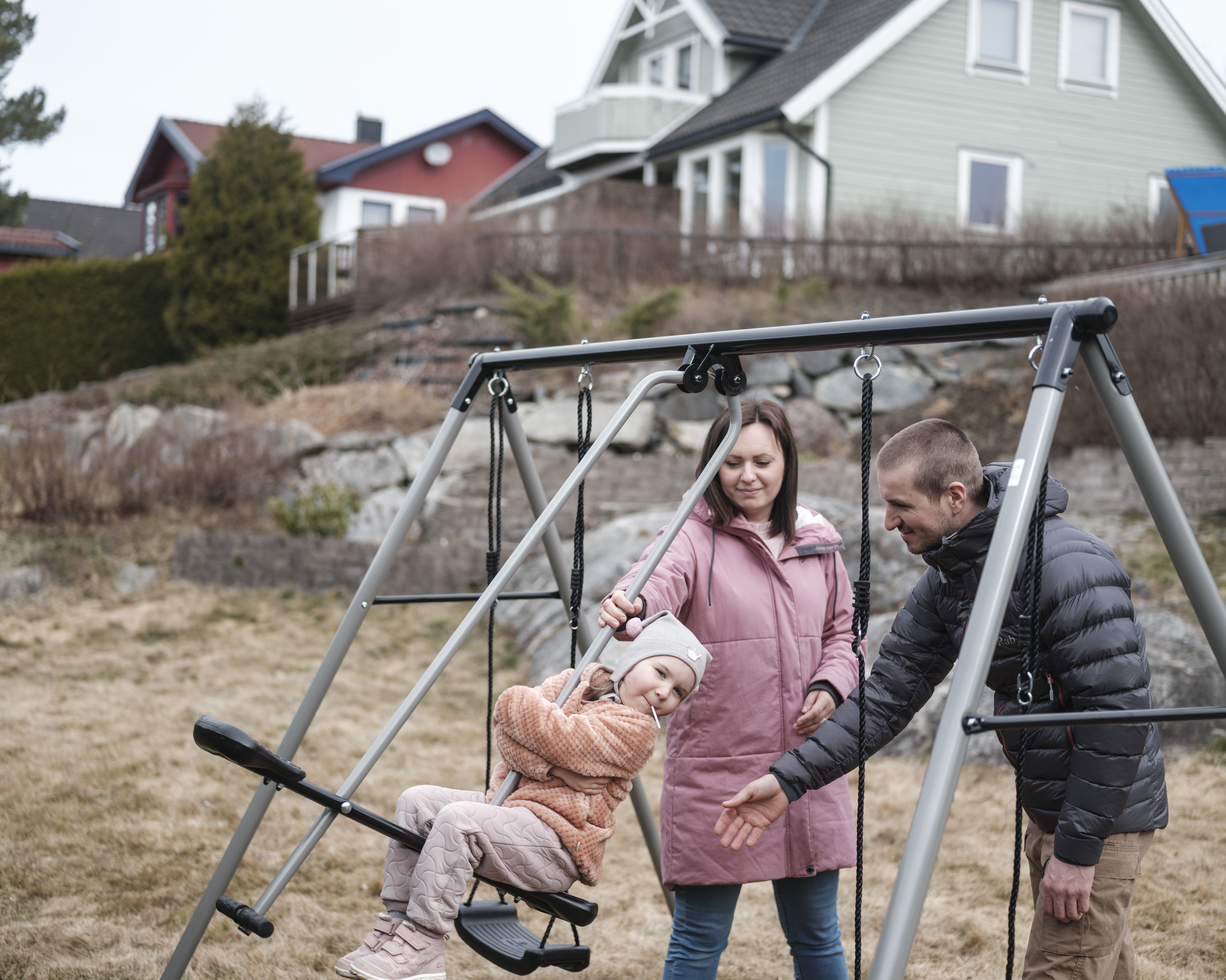 Dmitri Hansen og Katherine Hansen, Moss.