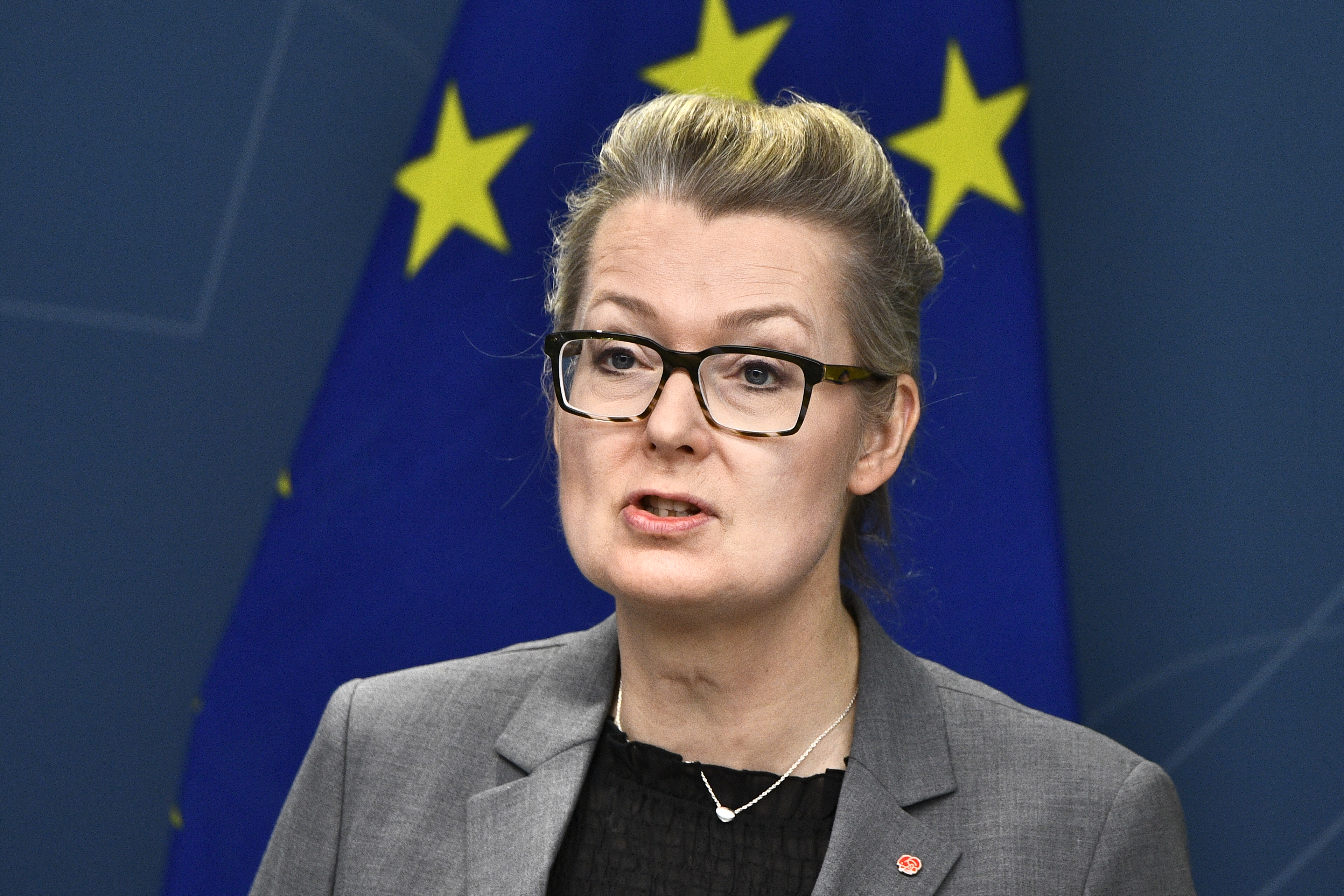 Skolminister Lina Axelsson Kihlblom